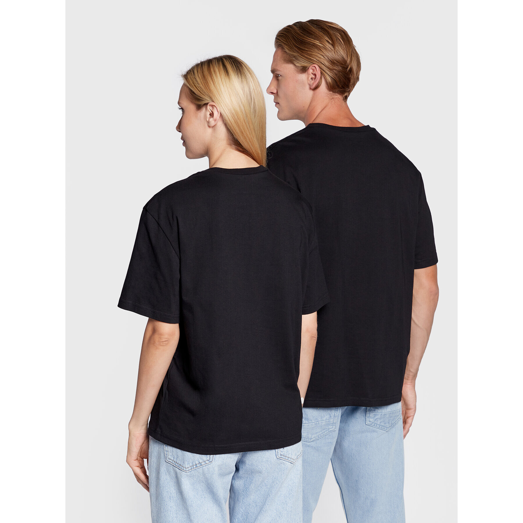 2005 Тишърт Unisex Holo Черен Relaxed Fit - Pepit.bg