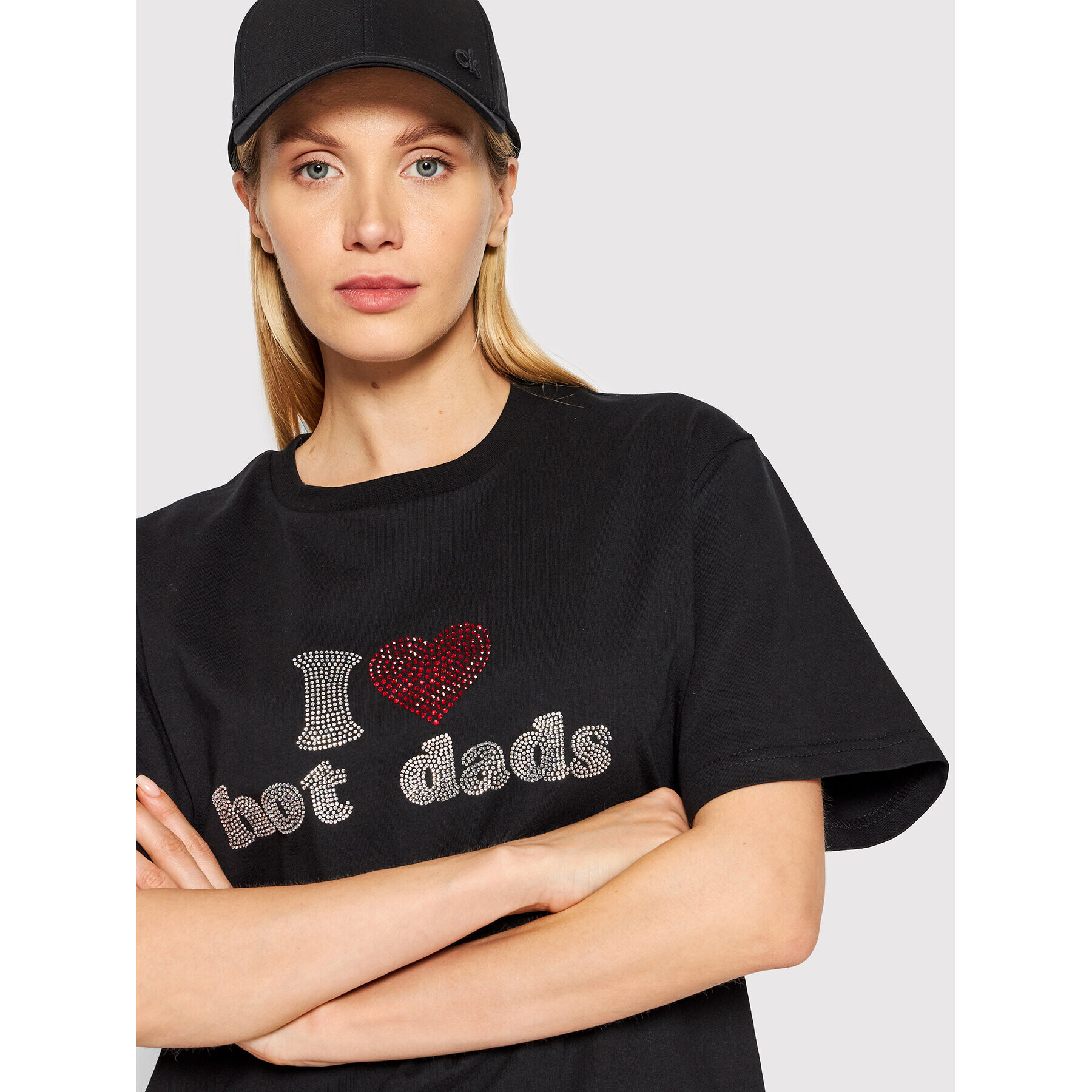 2005 Тишърт Unisex Hot Dads Черен Regular Fit - Pepit.bg