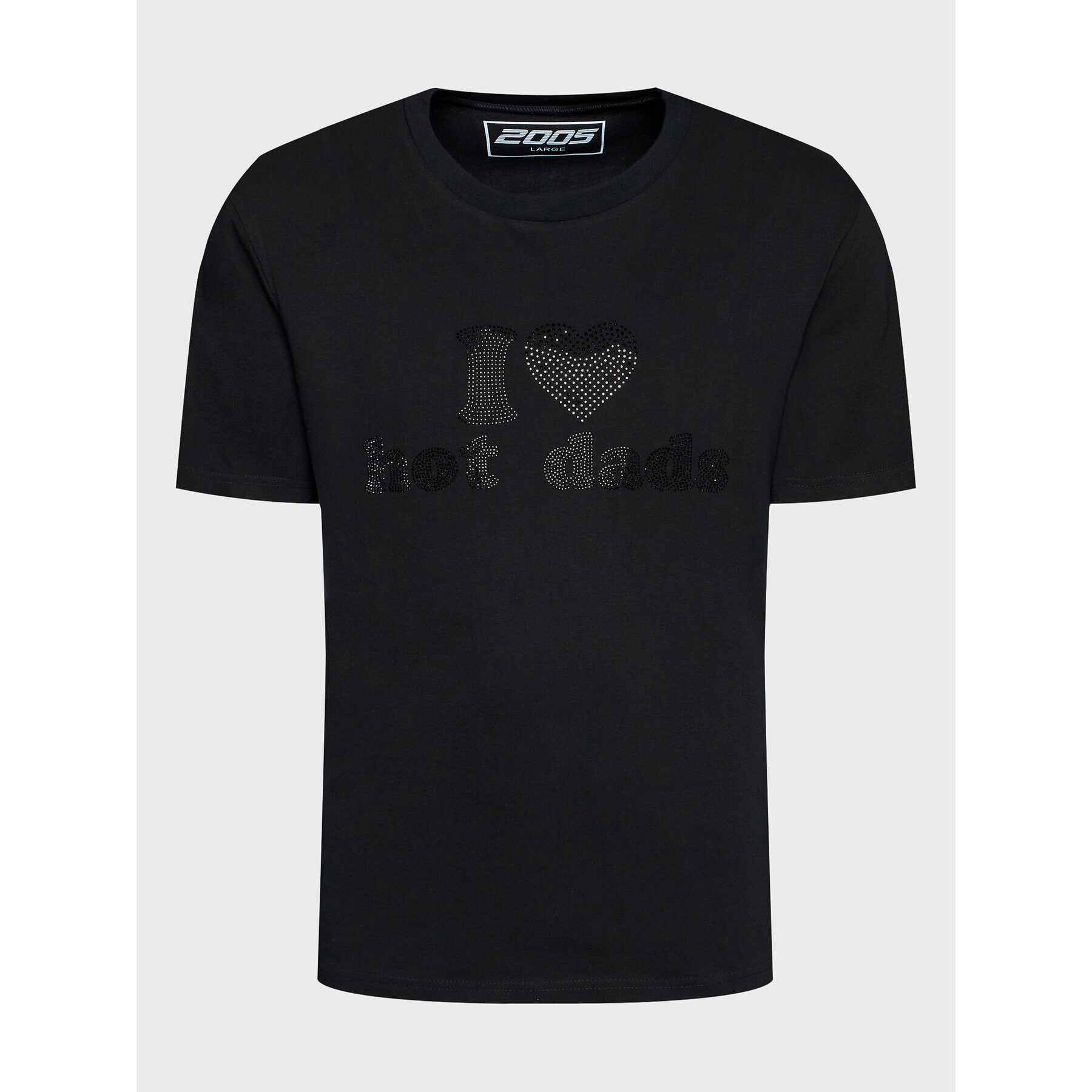 2005 Тишърт Unisex Hot Dads Черен Regular Fit - Pepit.bg