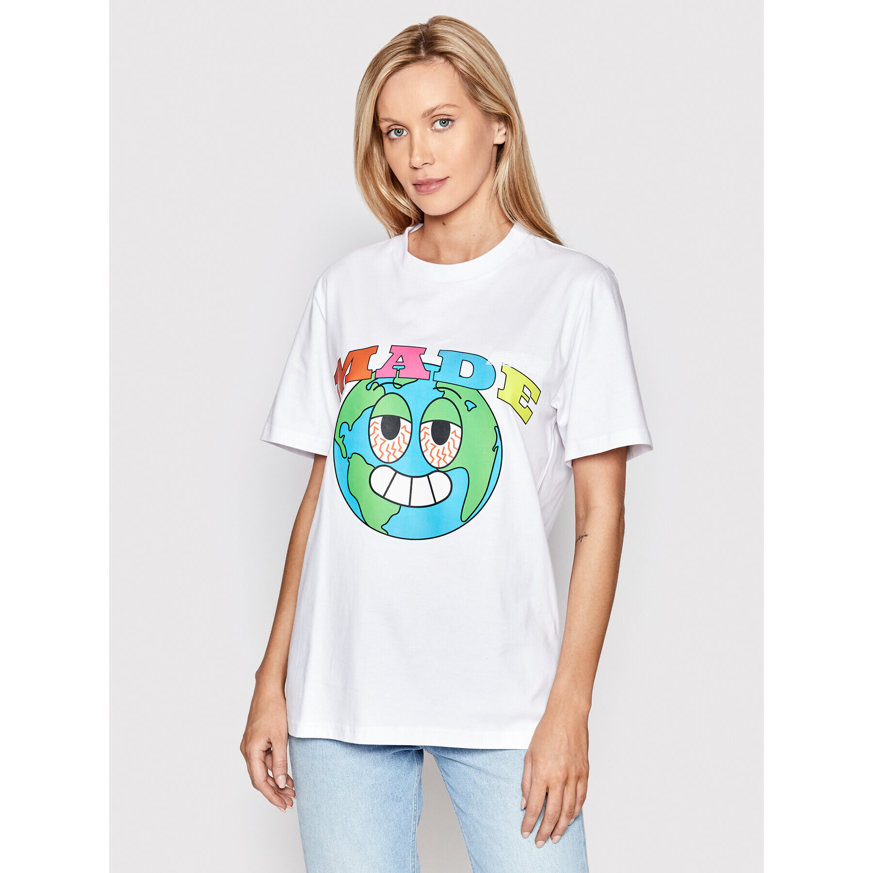 2005 Тишърт Unisex Made Бял Regular Fit - Pepit.bg