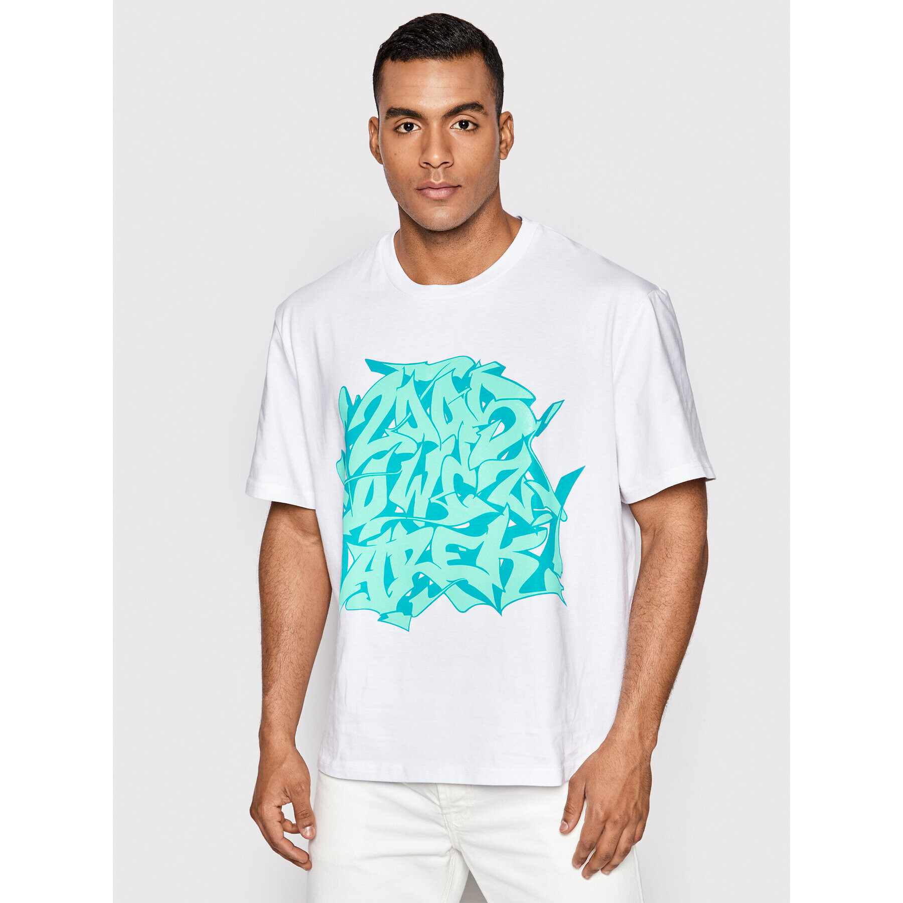 2005 Тишърт Unisex Owczarek Бял Regular Fit - Pepit.bg