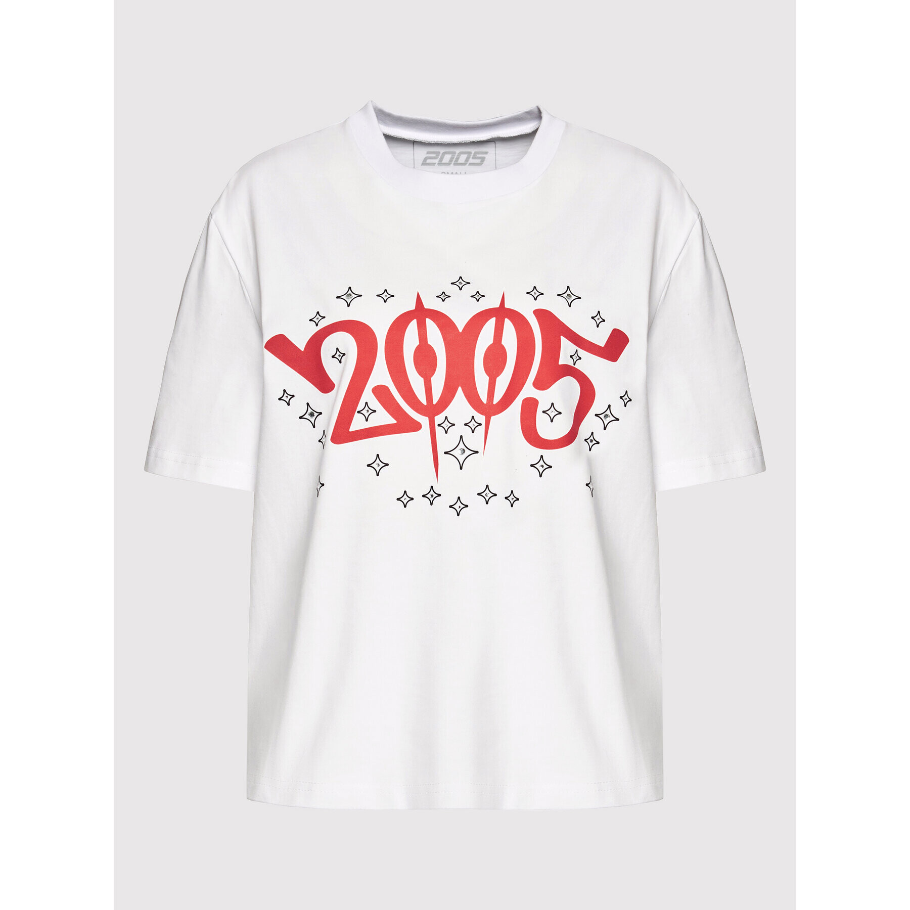 2005 Тишърт Unisex Variation Бял Regular Fit - Pepit.bg