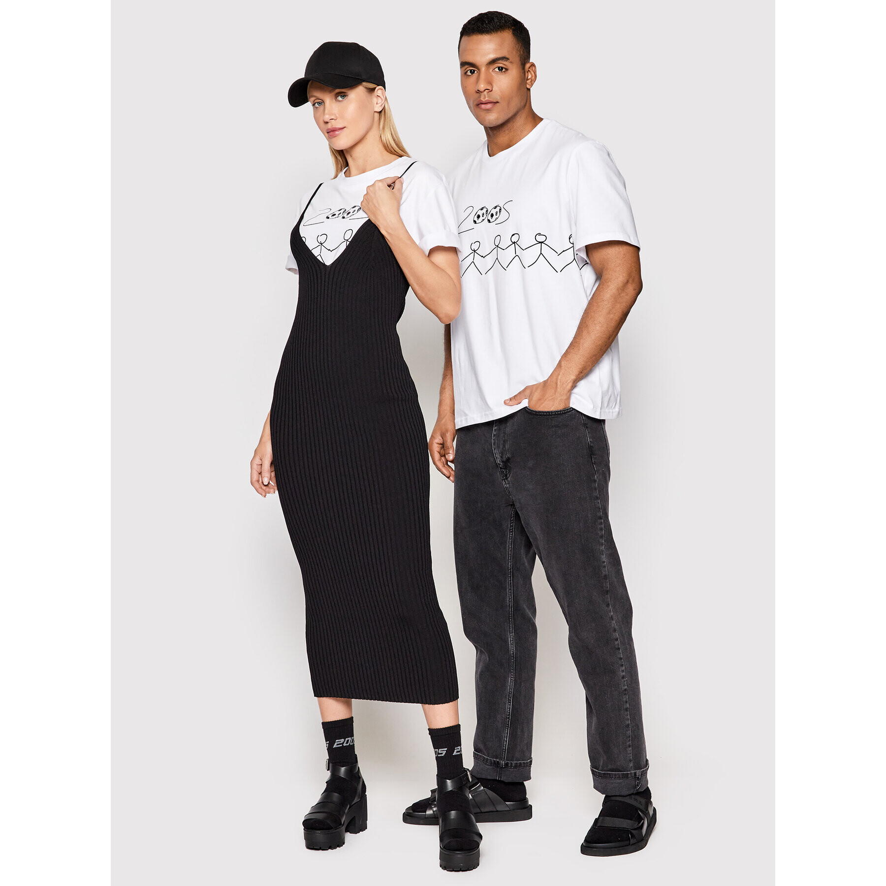 2005 Тишърт Unisex Wst Бял Regular Fit - Pepit.bg