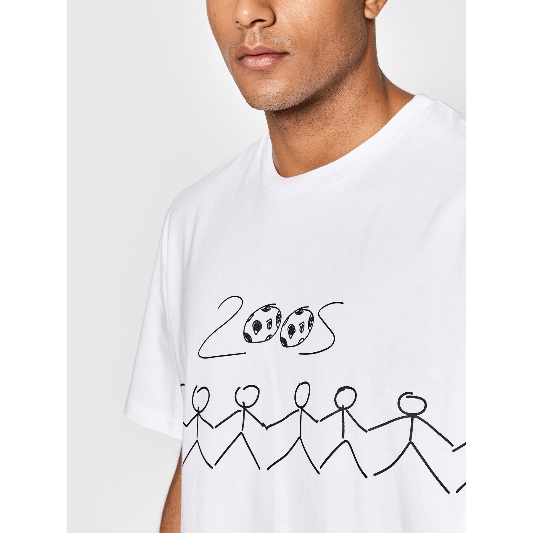 2005 Тишърт Unisex Wst Бял Regular Fit - Pepit.bg