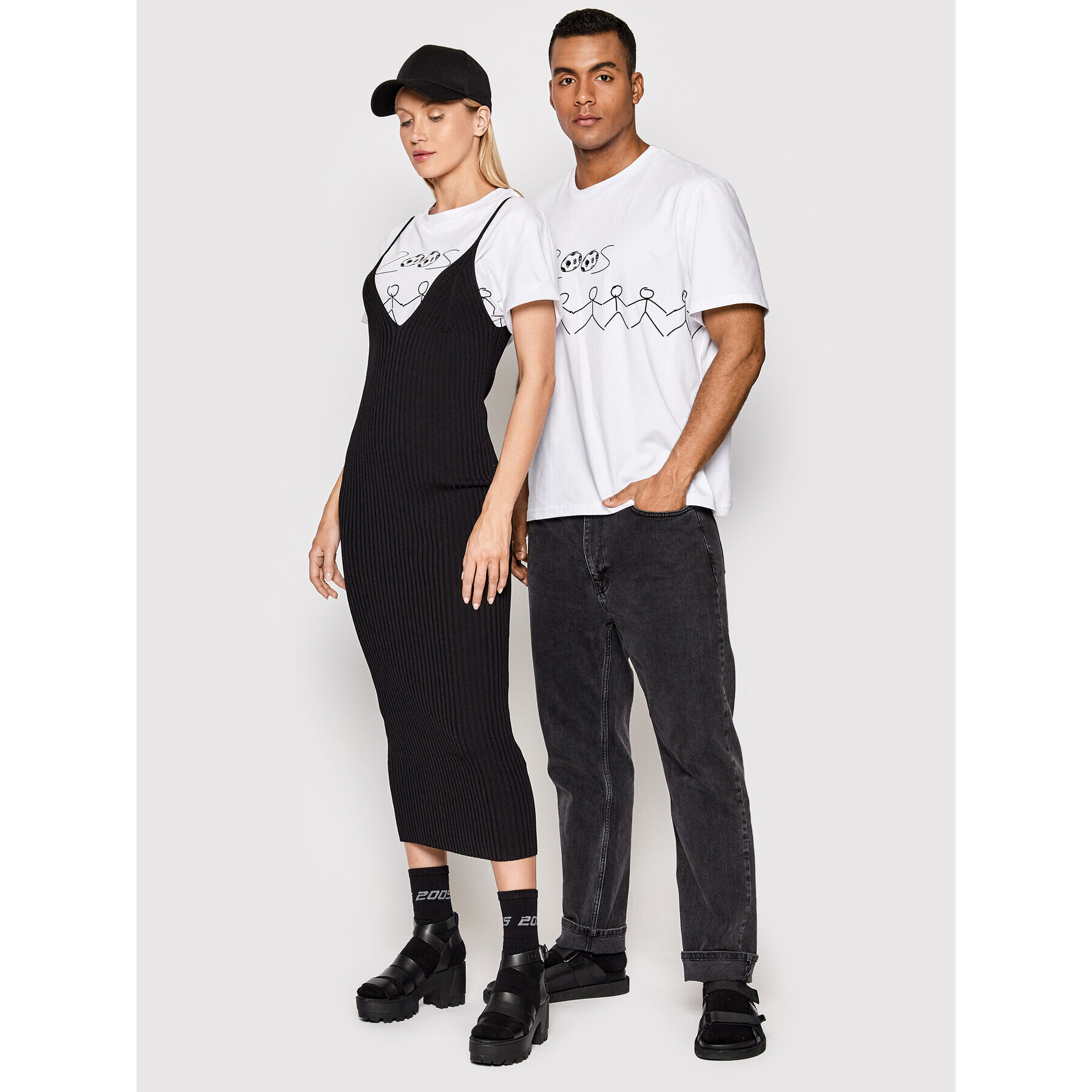 2005 Тишърт Unisex Wst Бял Regular Fit - Pepit.bg
