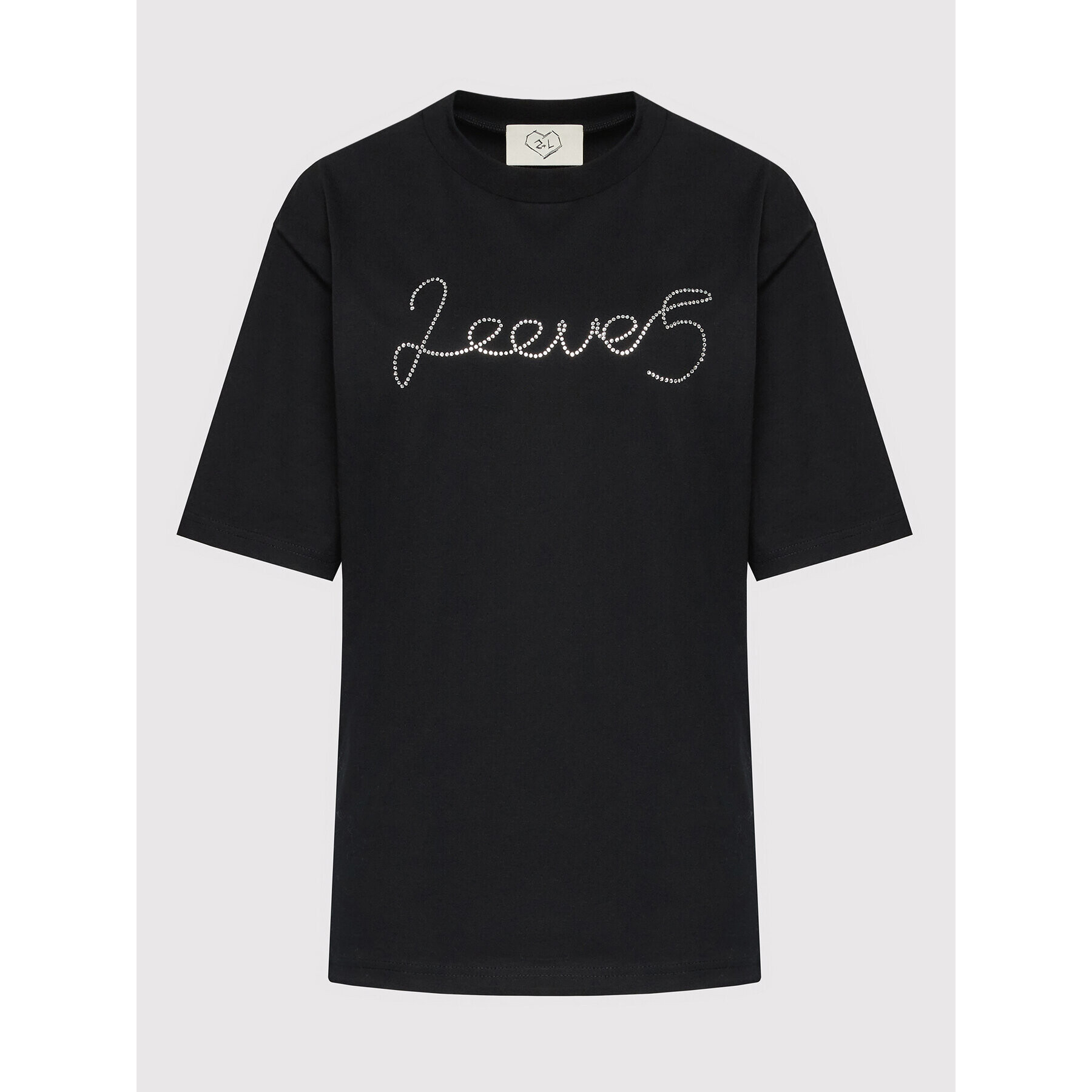 2005 Тишърт Unisex X Leeves „2eeve5” Черен Regular Fit - Pepit.bg