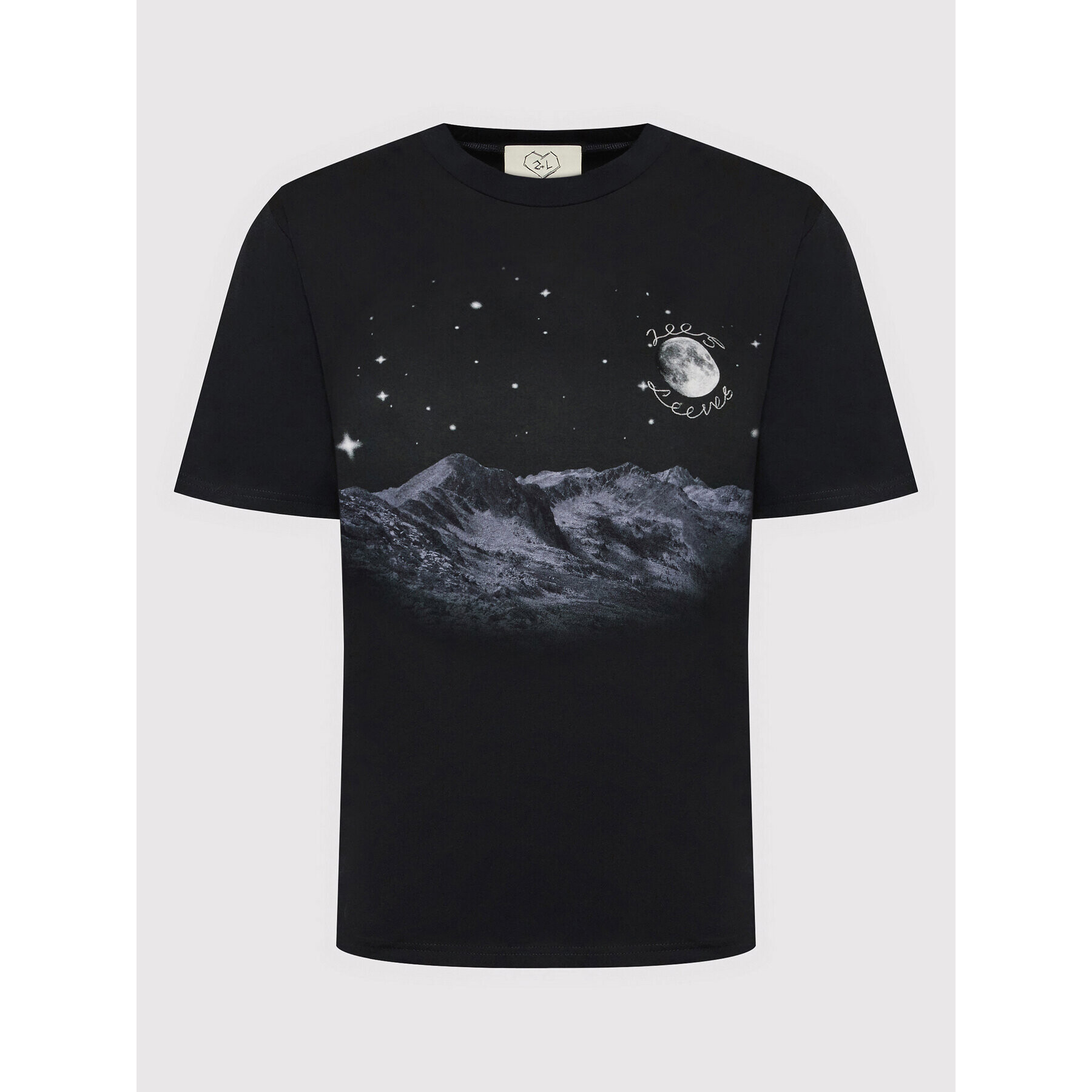 2005 Тишърт Unisex X Leeves „Good Night” Черен Relaxed Fit - Pepit.bg