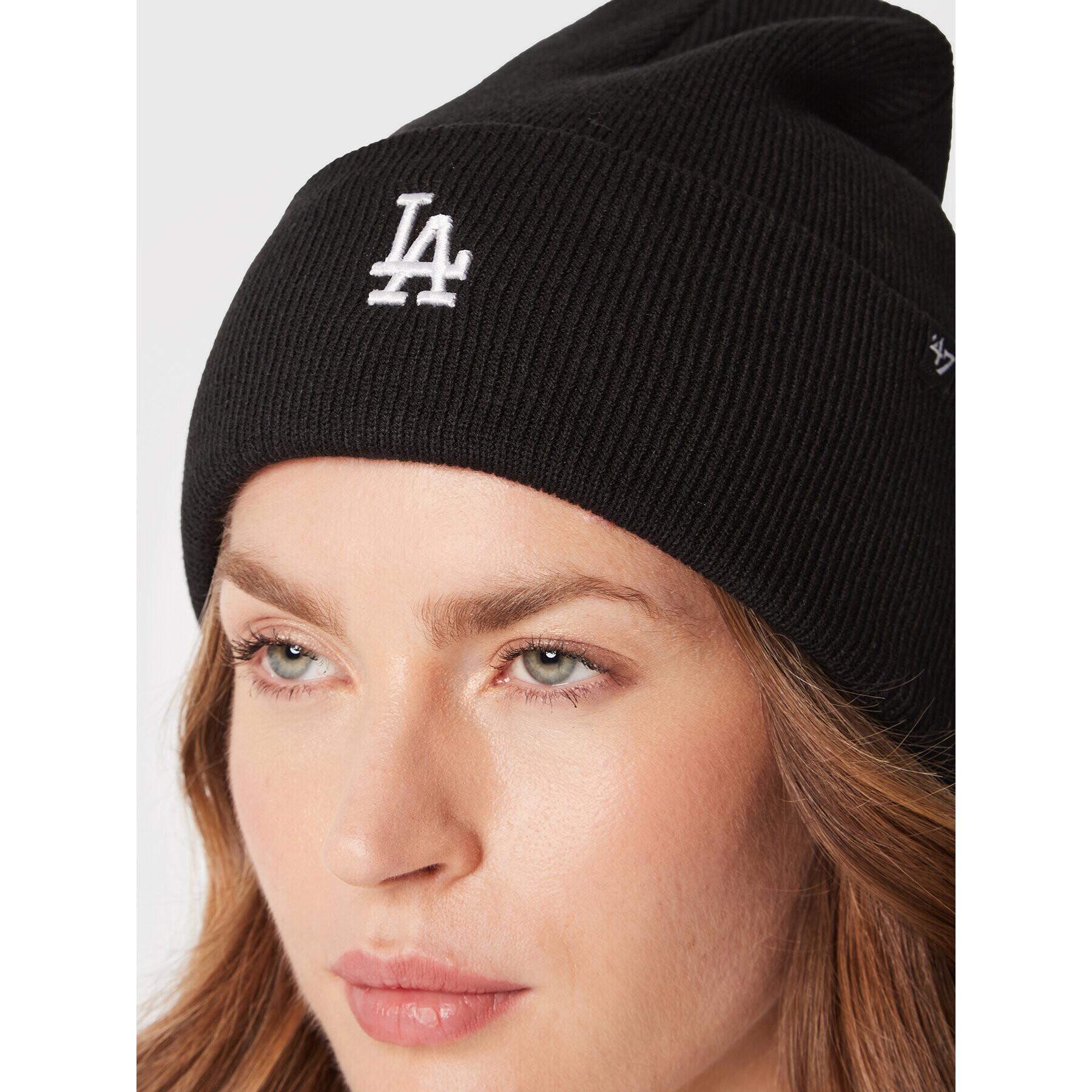 47 Brand Шапка Los Angeles Dodgers B-BRNCK12ACE-BK Черен - Pepit.bg