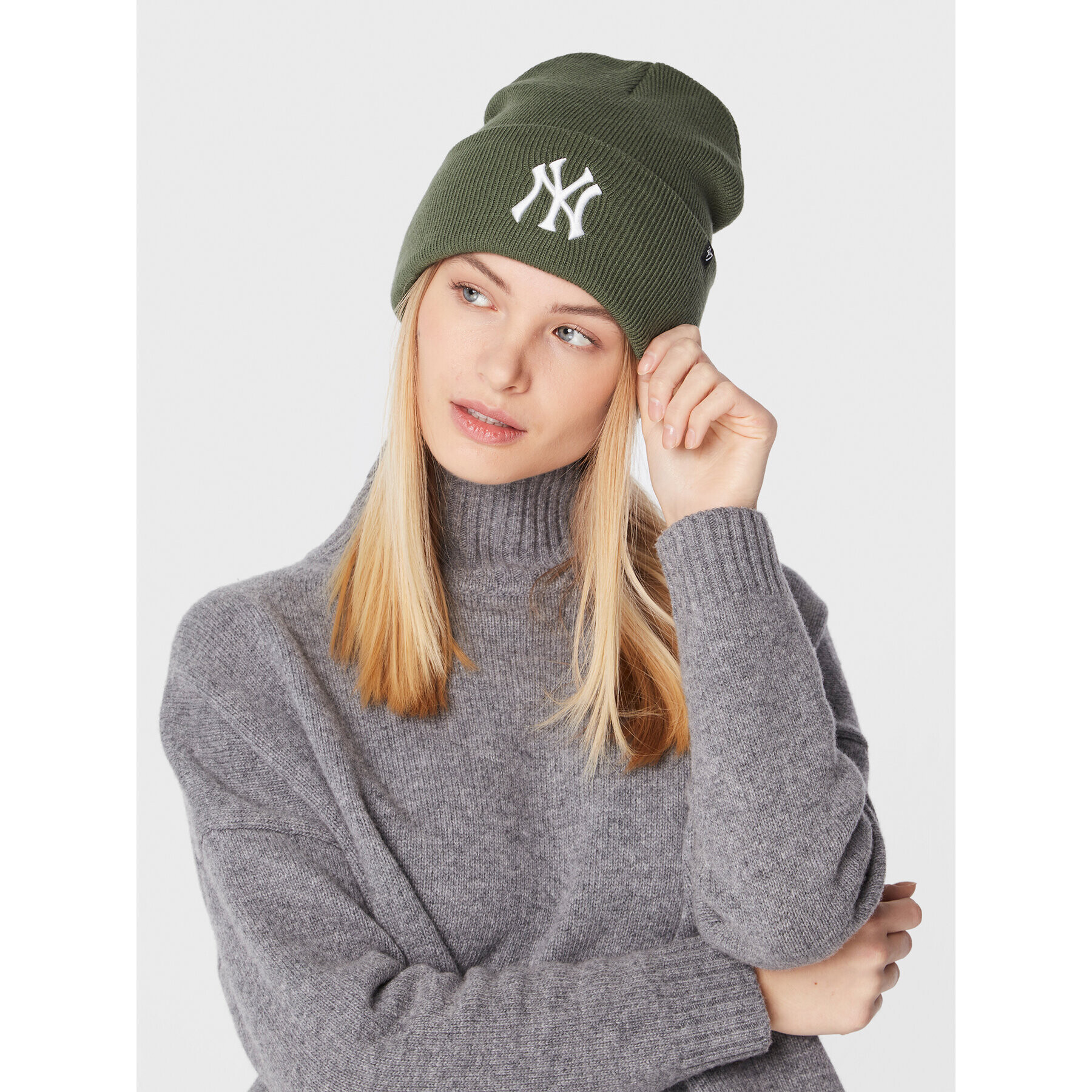 47 Brand Шапка New York Yankees B-HYMKR17ACE-MS Зелен - Pepit.bg