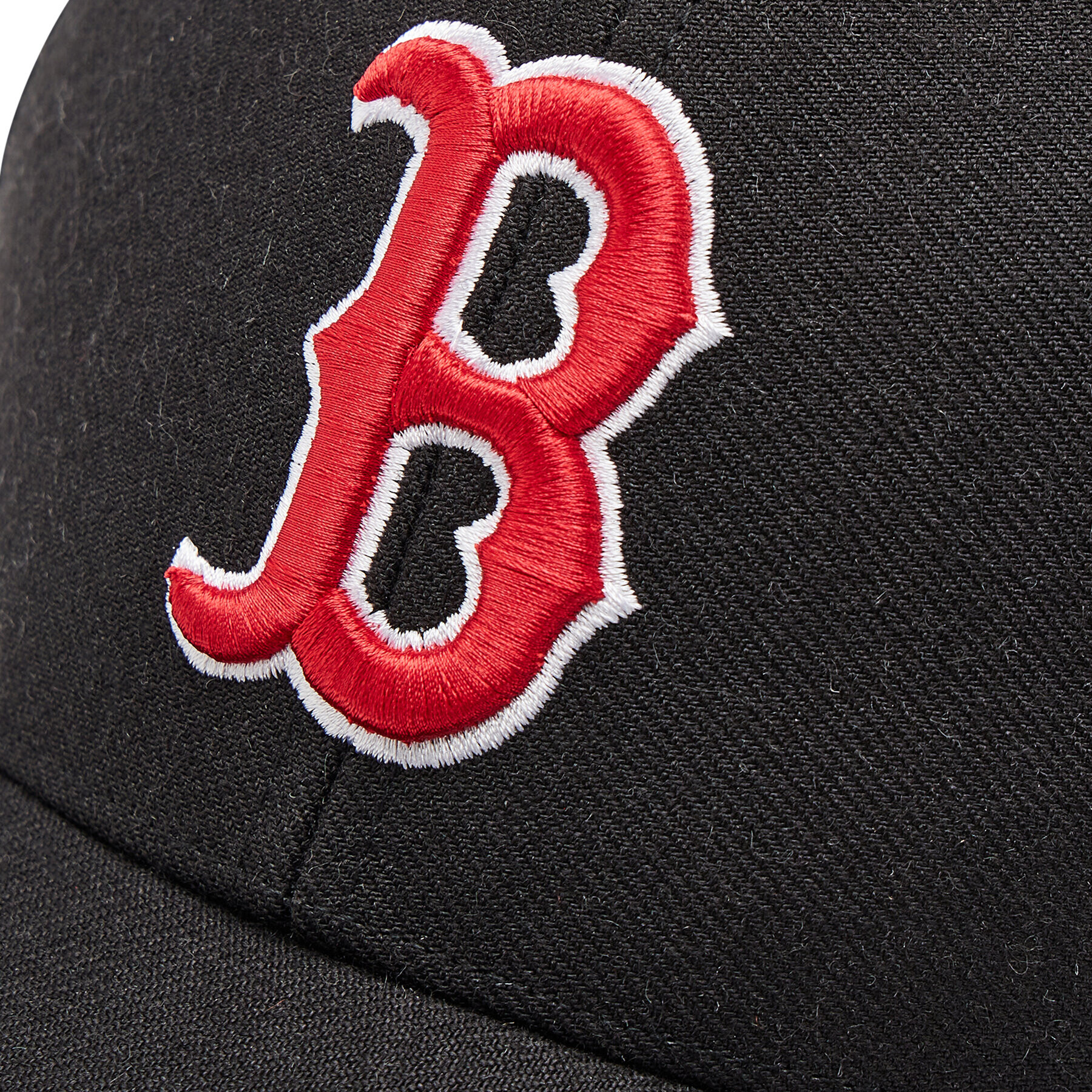 47 Brand Шапка с козирка Boston Red Sox B-MVP02WBV-BKF Черен - Pepit.bg