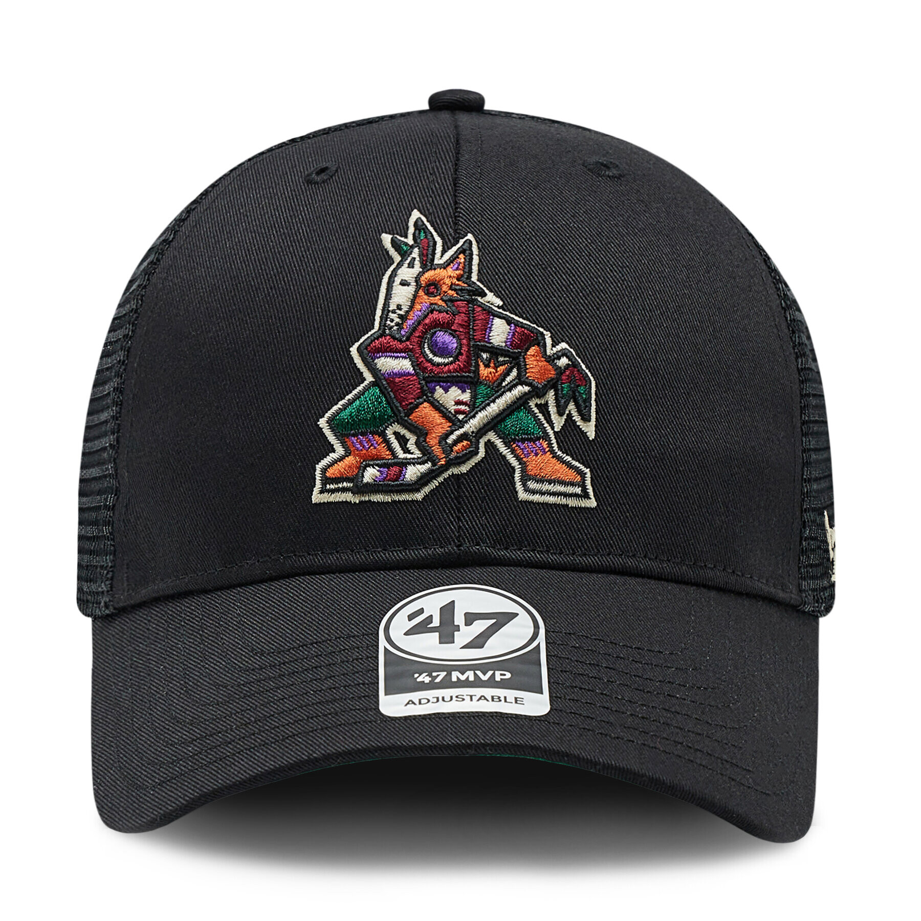 47 Brand Шапка с козирка Branson Arizona Coyotes H-BRANS21CTP-BKA Черен - Pepit.bg