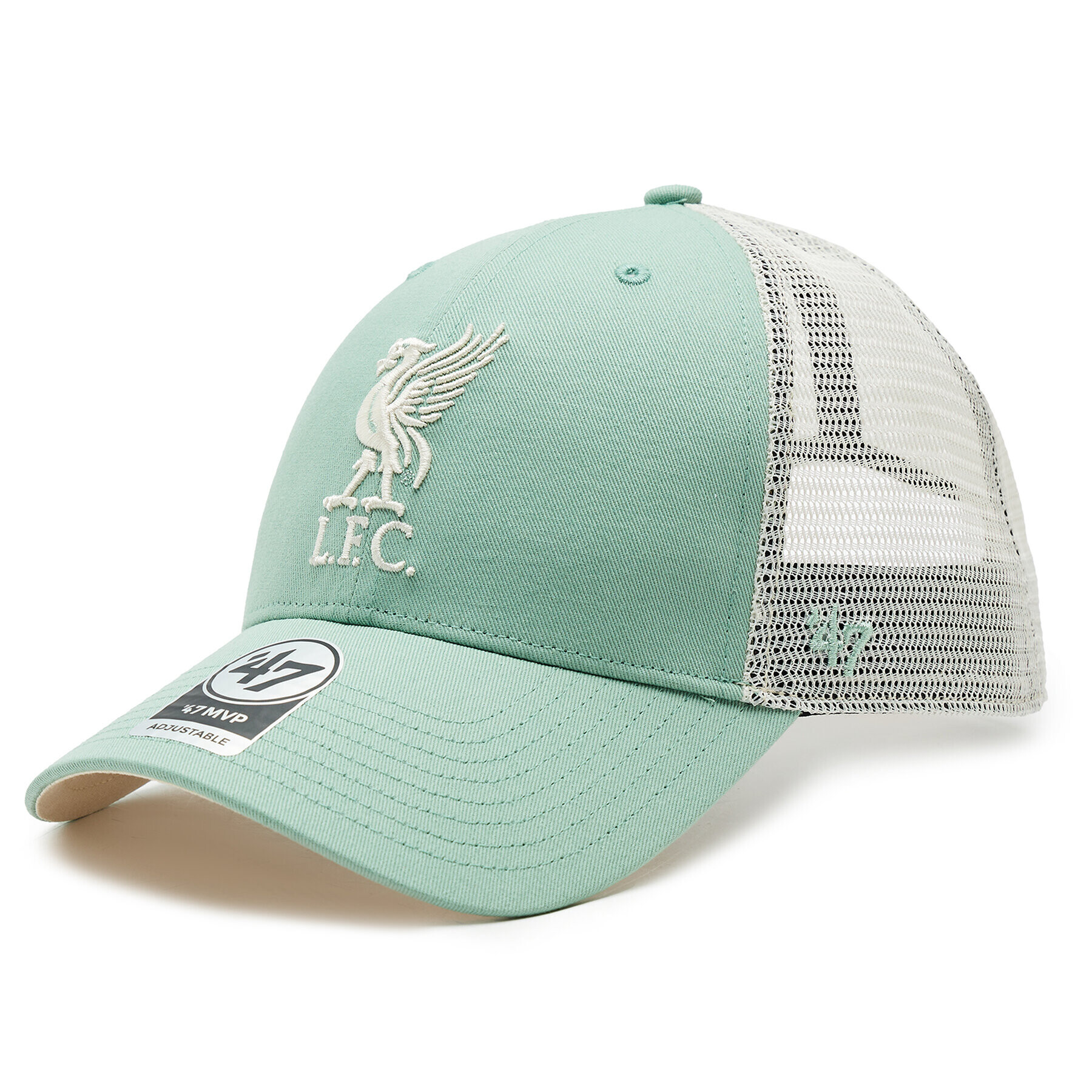 47 Brand Шапка с козирка EPL Liverpool FC Ballpark Mesh 47 MVP EPL-BLMSH04GWP-YQ Зелен - Pepit.bg