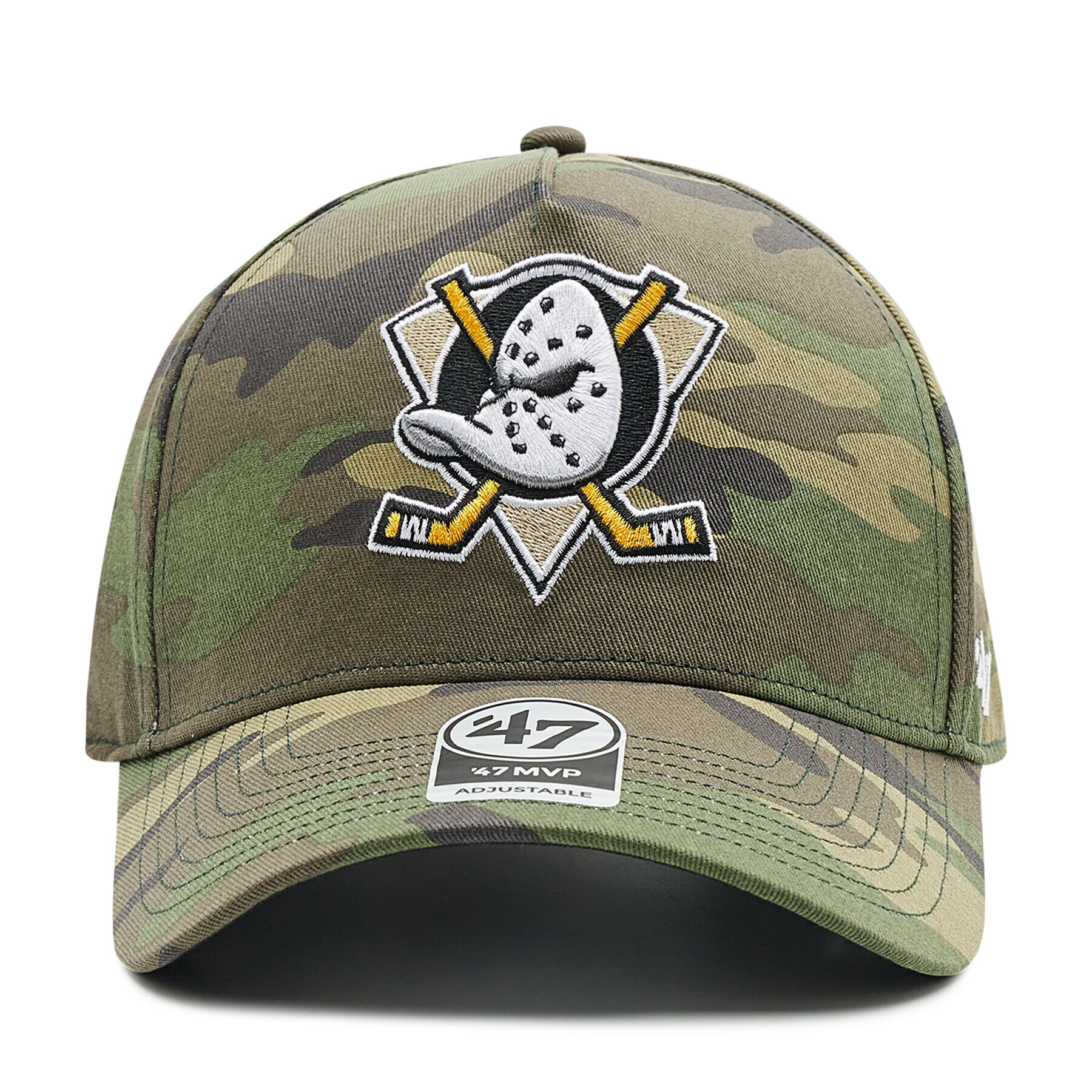 47 Brand Шапка с козирка Grove Anaheim Ducks Wood H-GRVSP25CNP-CMC Зелен - Pepit.bg