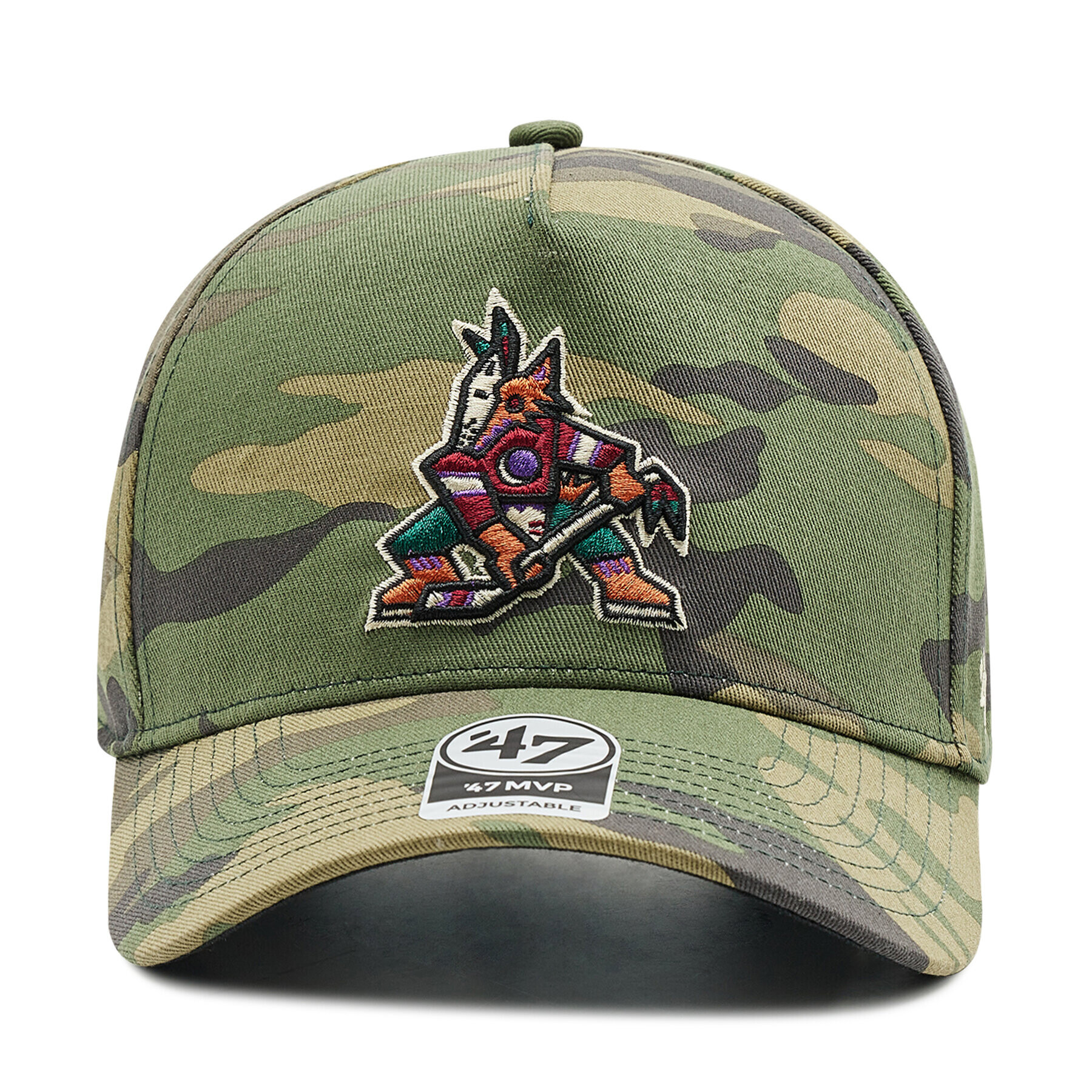 47 Brand Шапка с козирка Grove Arizona Coyotes Wood H-GRVSP21CNP-CM Зелен - Pepit.bg