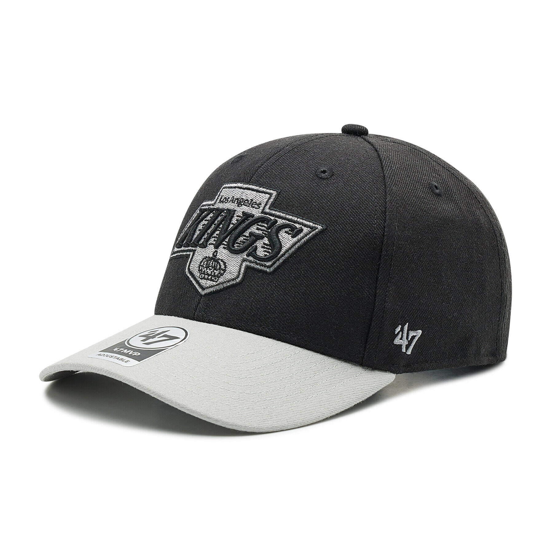 47 Brand Шапка с козирка Los Angeles Kings Vintage '47 Mvp HVIN-MVPTT08WBV-BKA88 Черен - Pepit.bg