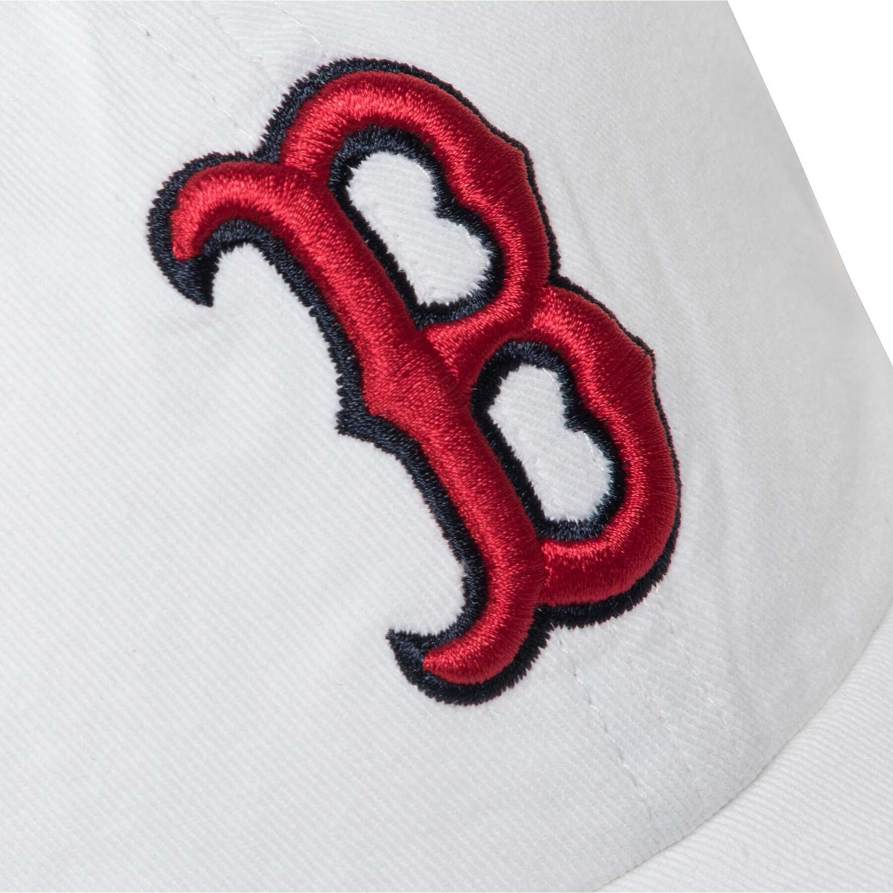 47 Brand Шапка с козирка Mlb Boston Red Sox B-RGW02GWS-WH Бял - Pepit.bg