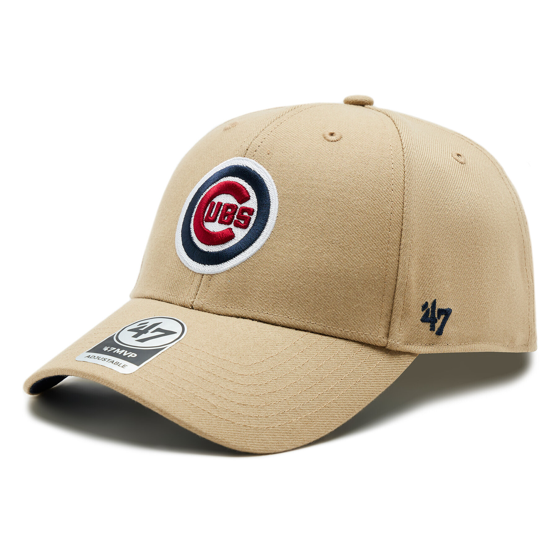 47 Brand Шапка с козирка MLB Chicago Cubs Sure Shot Snapback '47 MVP BCWS-SUMVP05WBP-KH07 Каки - Pepit.bg