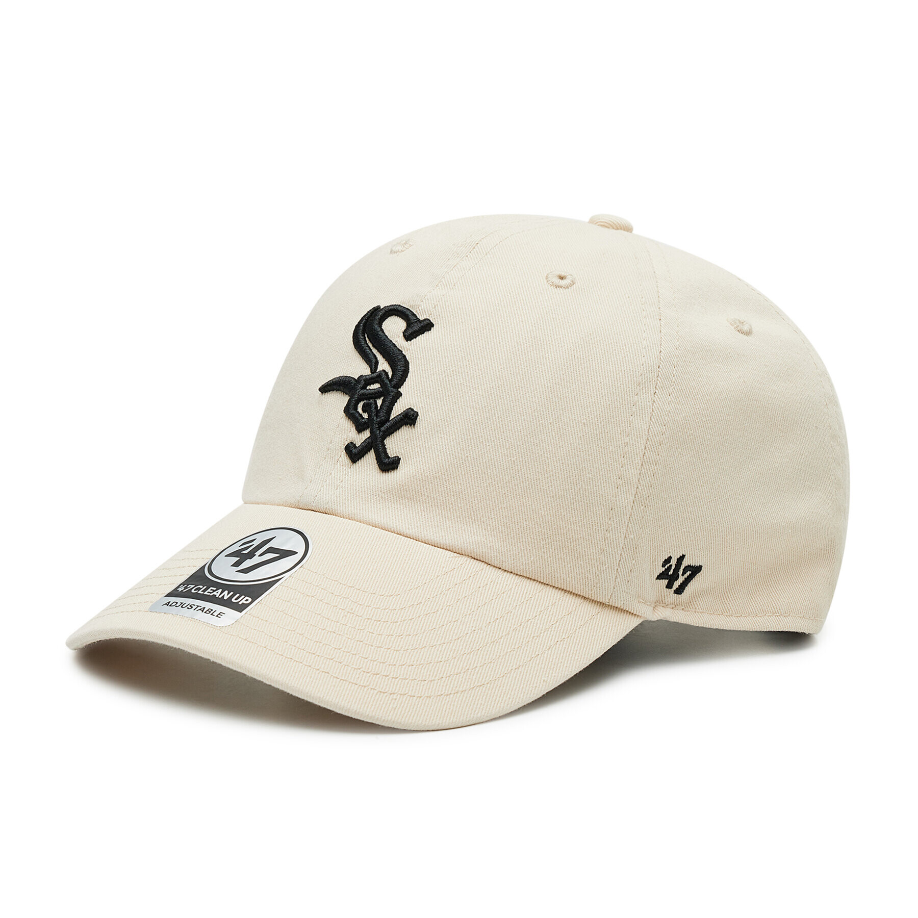 47 Brand Шапка с козирка MLB Chicago White Sox B-RGW06GWS-NTA Бежов - Pepit.bg