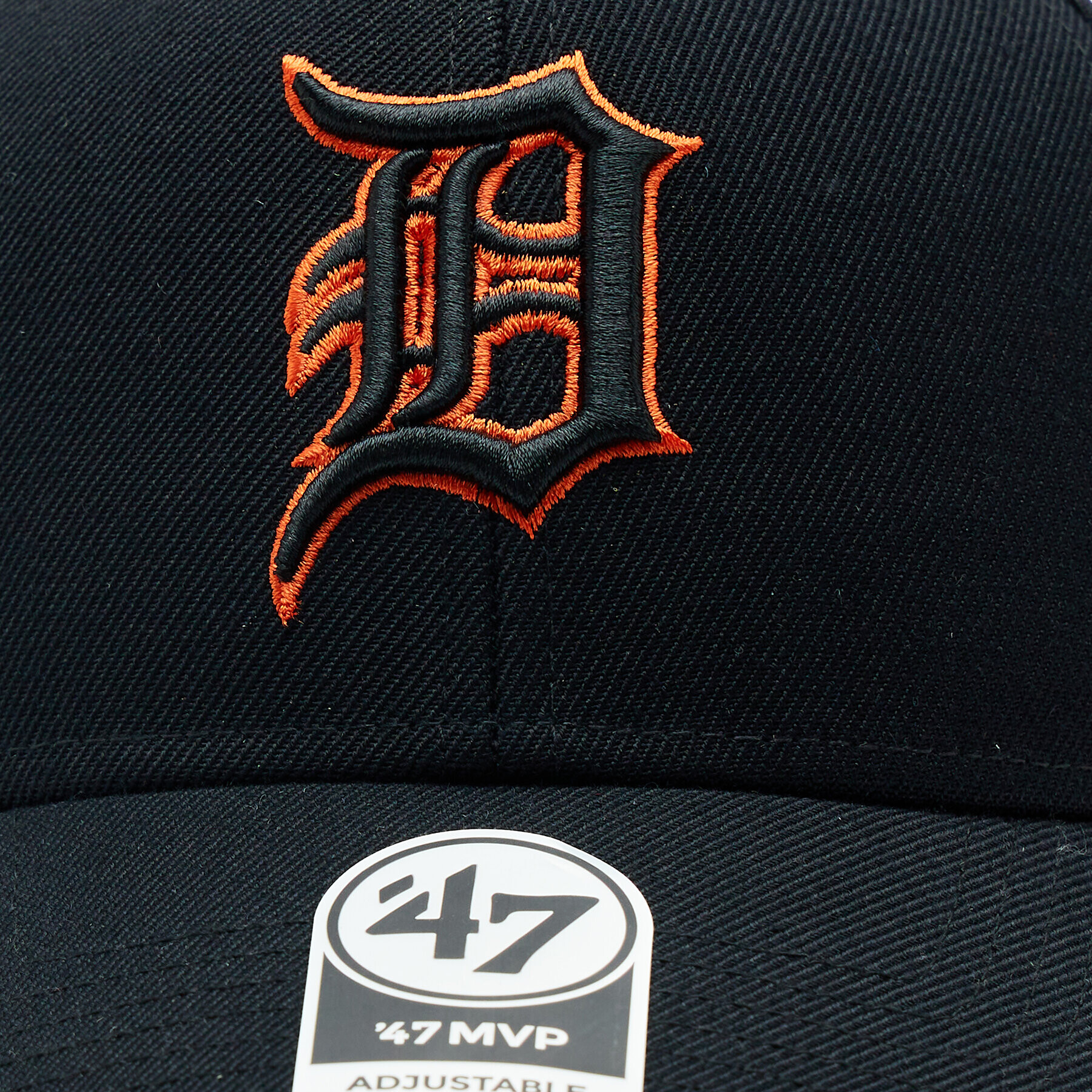 47 Brand Шапка с козирка MLB Detroit Tigers '47 MVP B-MVP09WBV-BKB Черен - Pepit.bg