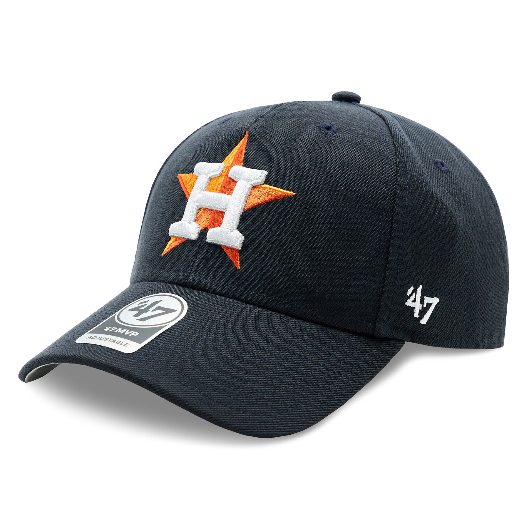 47 Brand Шапка с козирка MLB Houston Astros '47 MVP B-MVP10WBV-HM13 Тъмносин - Pepit.bg