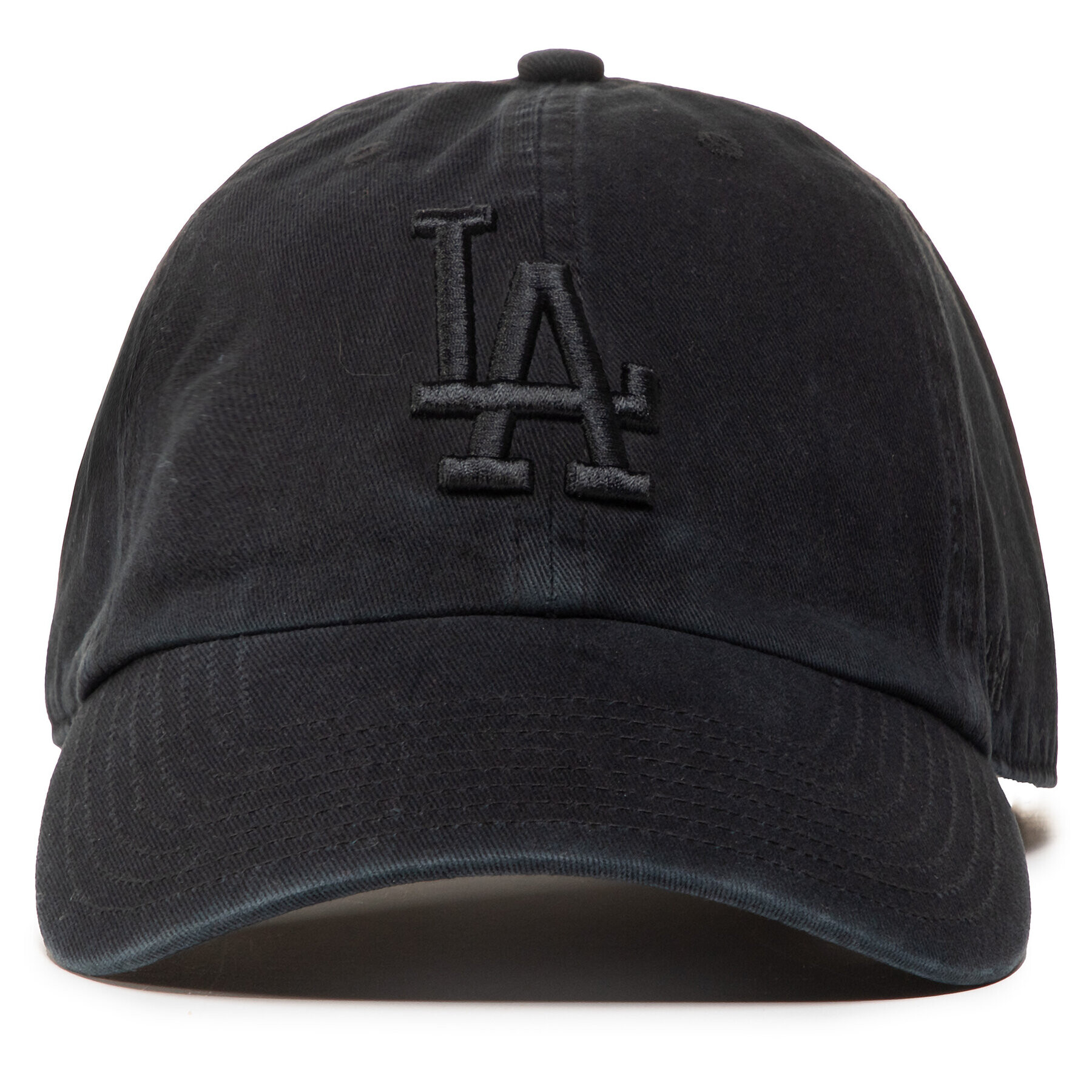 47 Brand Шапка с козирка Mlb Los Angeles Dodgers '47 Clean Up B-RGW12GWSNL-BKQ Черен - Pepit.bg