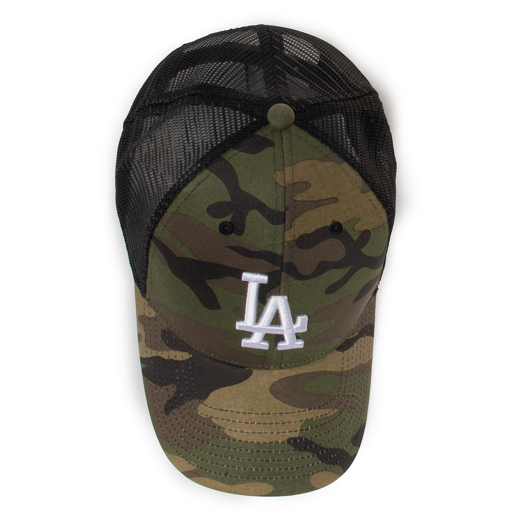 47 Brand Шапка с козирка Mlb Los Angeles Dodgers Branson B-CBRAN12GWP-CMD Зелен - Pepit.bg