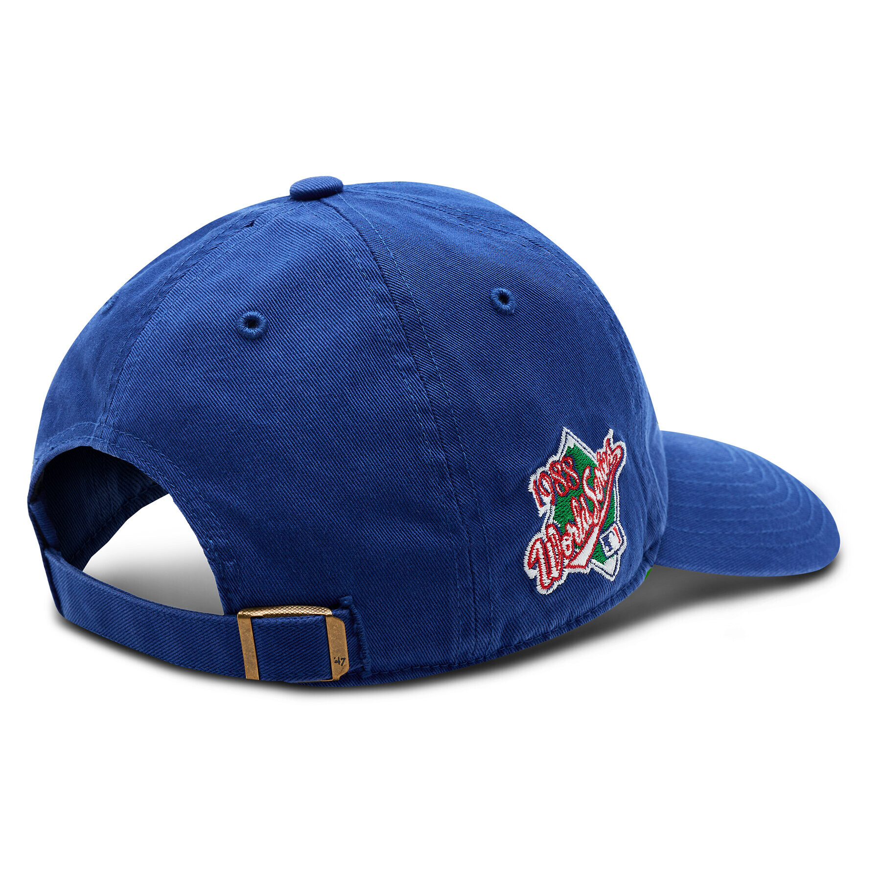 47 Brand Шапка с козирка MLB Los Angeles Dodgers Double Under '47 CLEAN UP BCWS-DBLUN12GWS-RYA88 Син - Pepit.bg