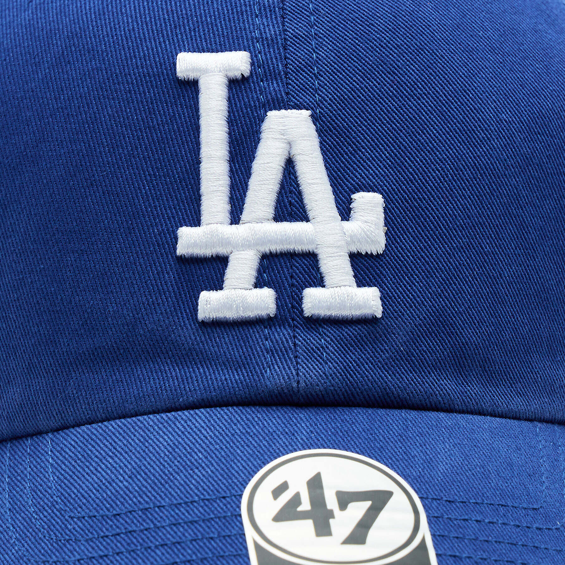 47 Brand Шапка с козирка MLB Los Angeles Dodgers Double Under '47 CLEAN UP BCWS-DBLUN12GWS-RYA88 Син - Pepit.bg