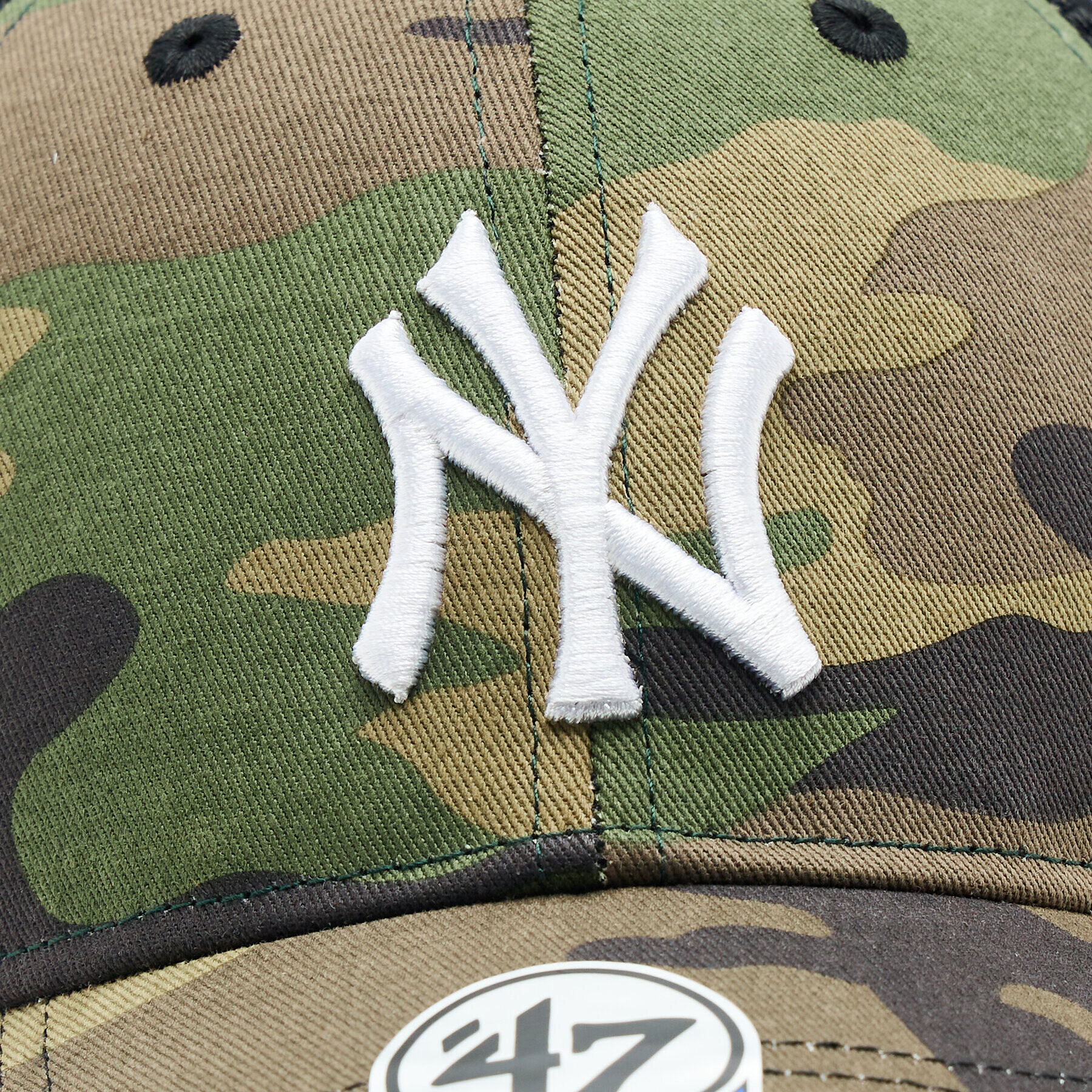 47 Brand Шапка с козирка MLB New York Yankees Camo Branson '47 MVP B-CBRAN17GWP-CMF Зелен - Pepit.bg