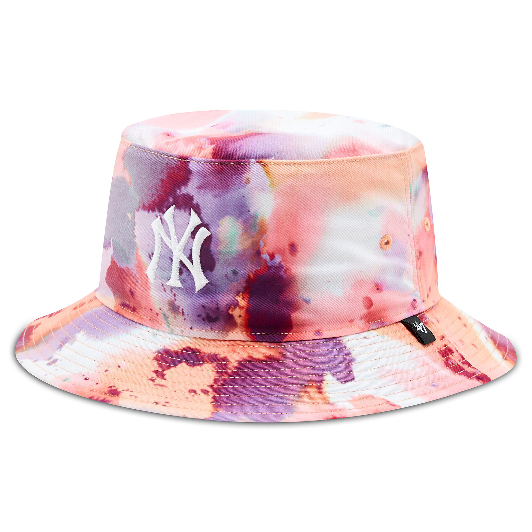 47 Brand Шапка с козирка MLB New York Yankees Day Glow '47 BUCKET B-DGLBK17PTF-VL Цветен - Pepit.bg