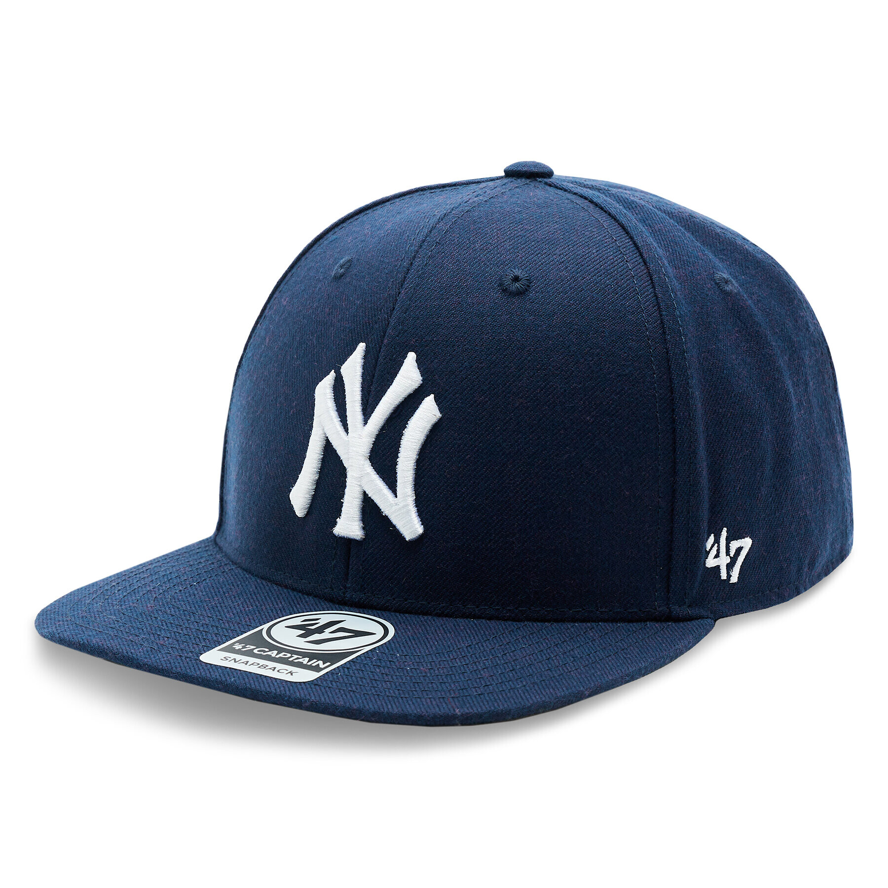 47 Brand Шапка с козирка MLB New York Yankees No Shot '47 Captain B-NSHOT17WBP-LN Тъмносин - Pepit.bg