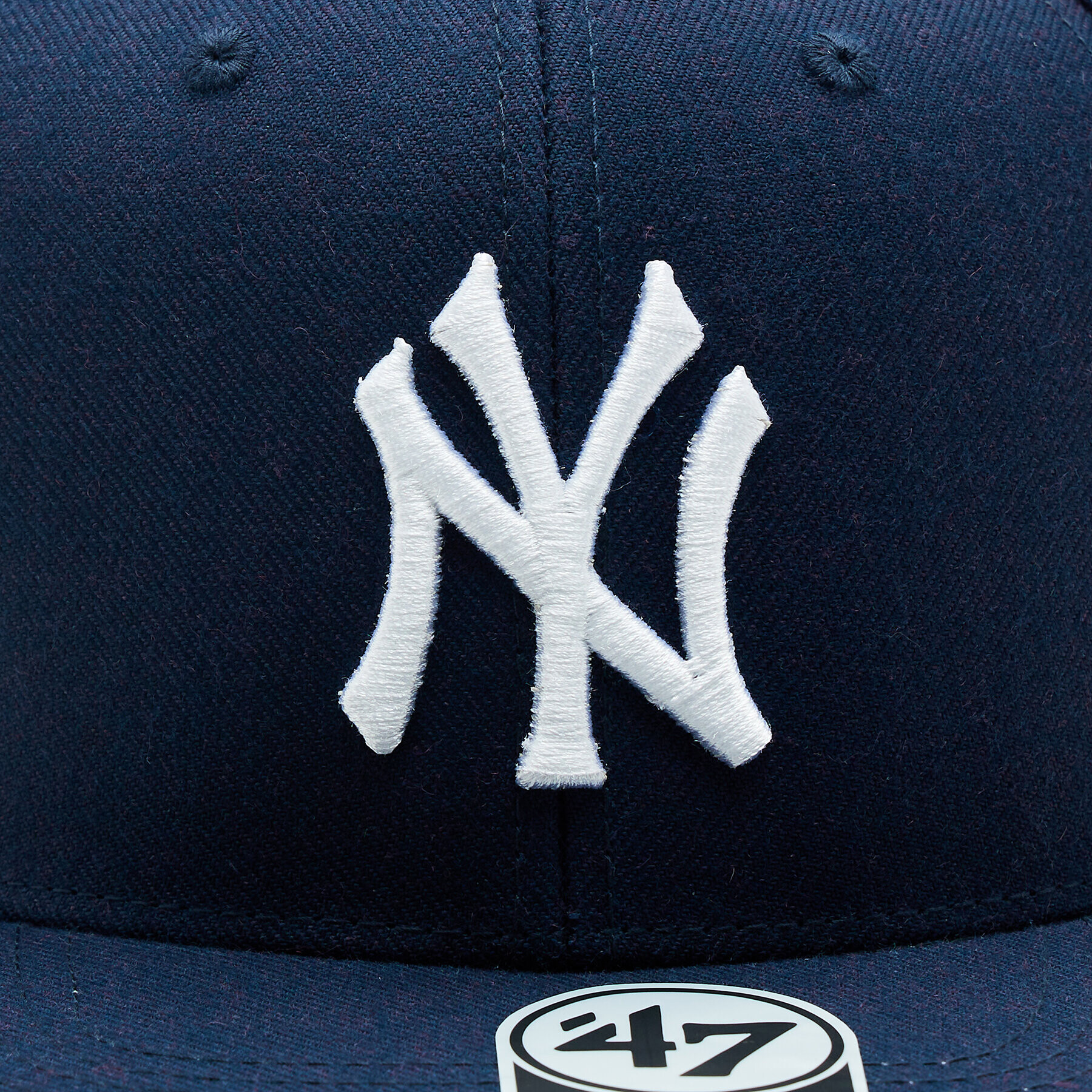 47 Brand Шапка с козирка MLB New York Yankees No Shot '47 Captain B-NSHOT17WBP-LN Тъмносин - Pepit.bg