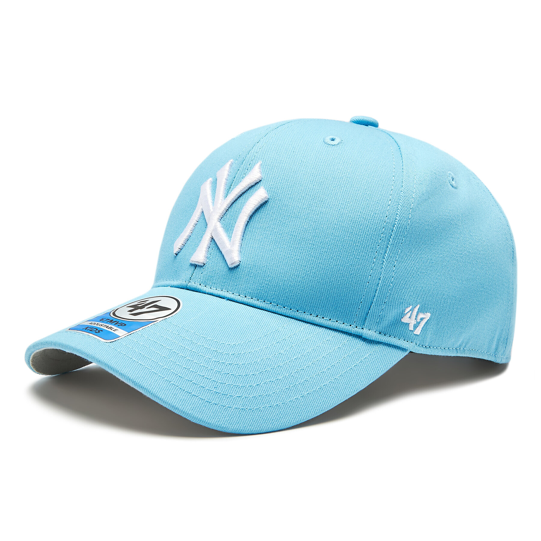 47 Brand Шапка с козирка MLB New York Yankees Raised Basic '47 MVP B-RAC17CTP-CO Син - Pepit.bg