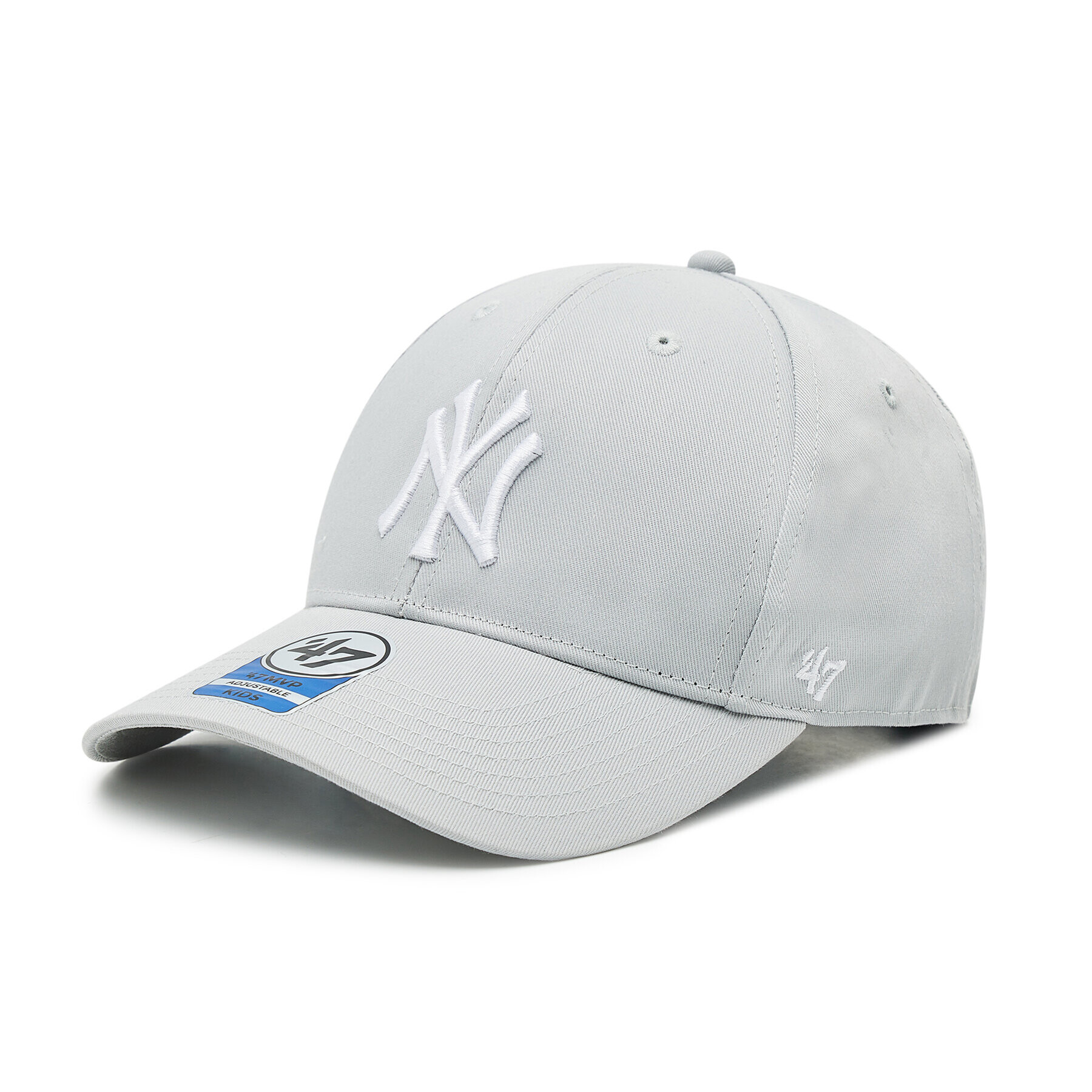 47 Brand Шапка с козирка Mlb New York Yankees Raised Basic '47 Mvp Junior B-RAC17CTP-GY Сив - Pepit.bg