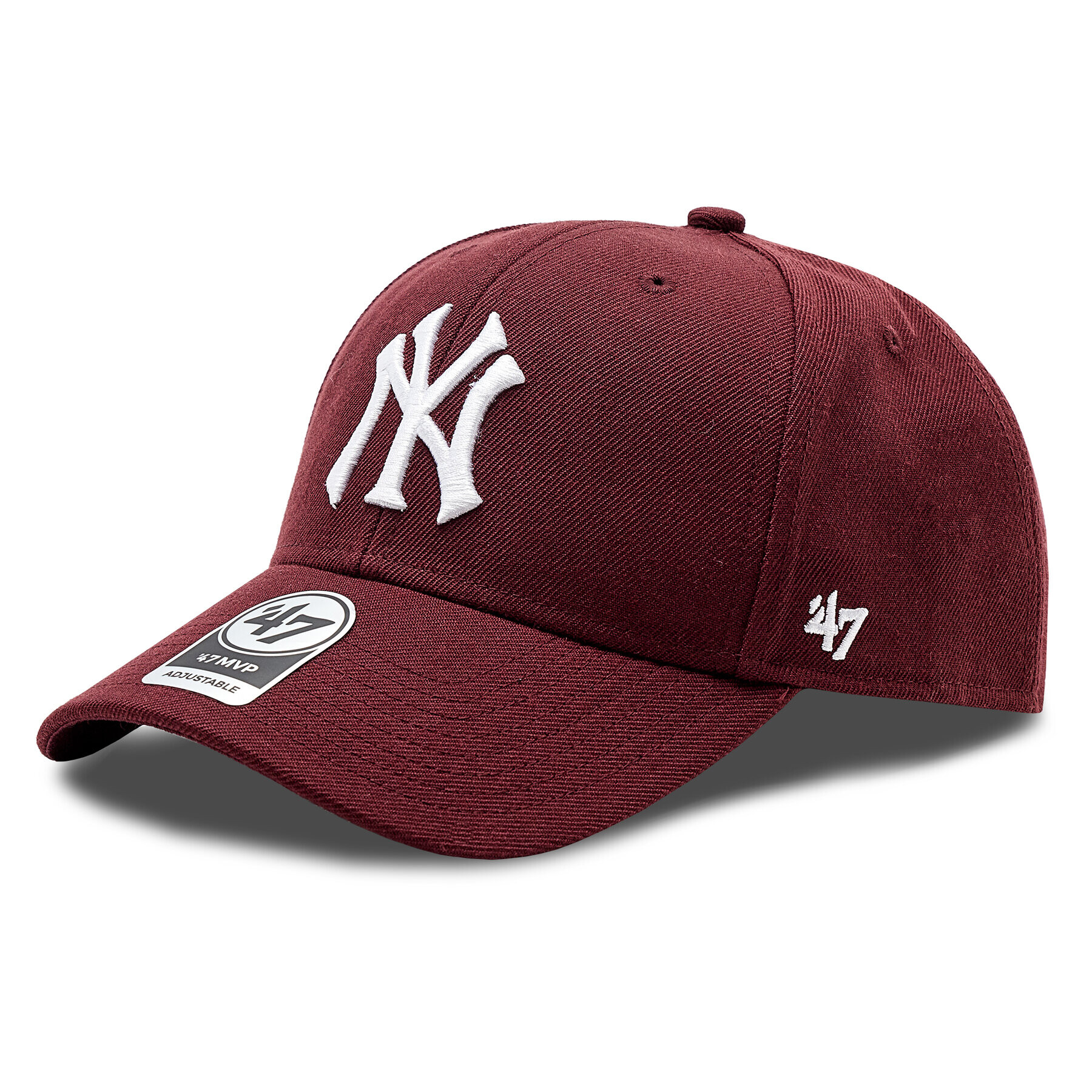 47 Brand Шапка с козирка Mlb NY Yankeess BMVPSP17WBPKMD Бордо - Pepit.bg