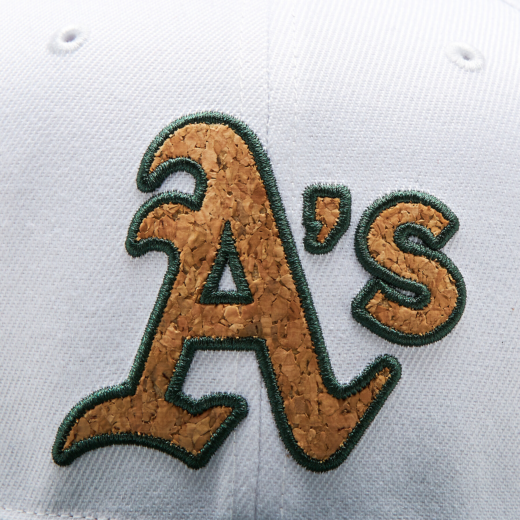 47 Brand Шапка с козирка MLB Oakland Athletics Corkscrew 47 CAPTAIN B-CORKS18WBP-WH Бял - Pepit.bg