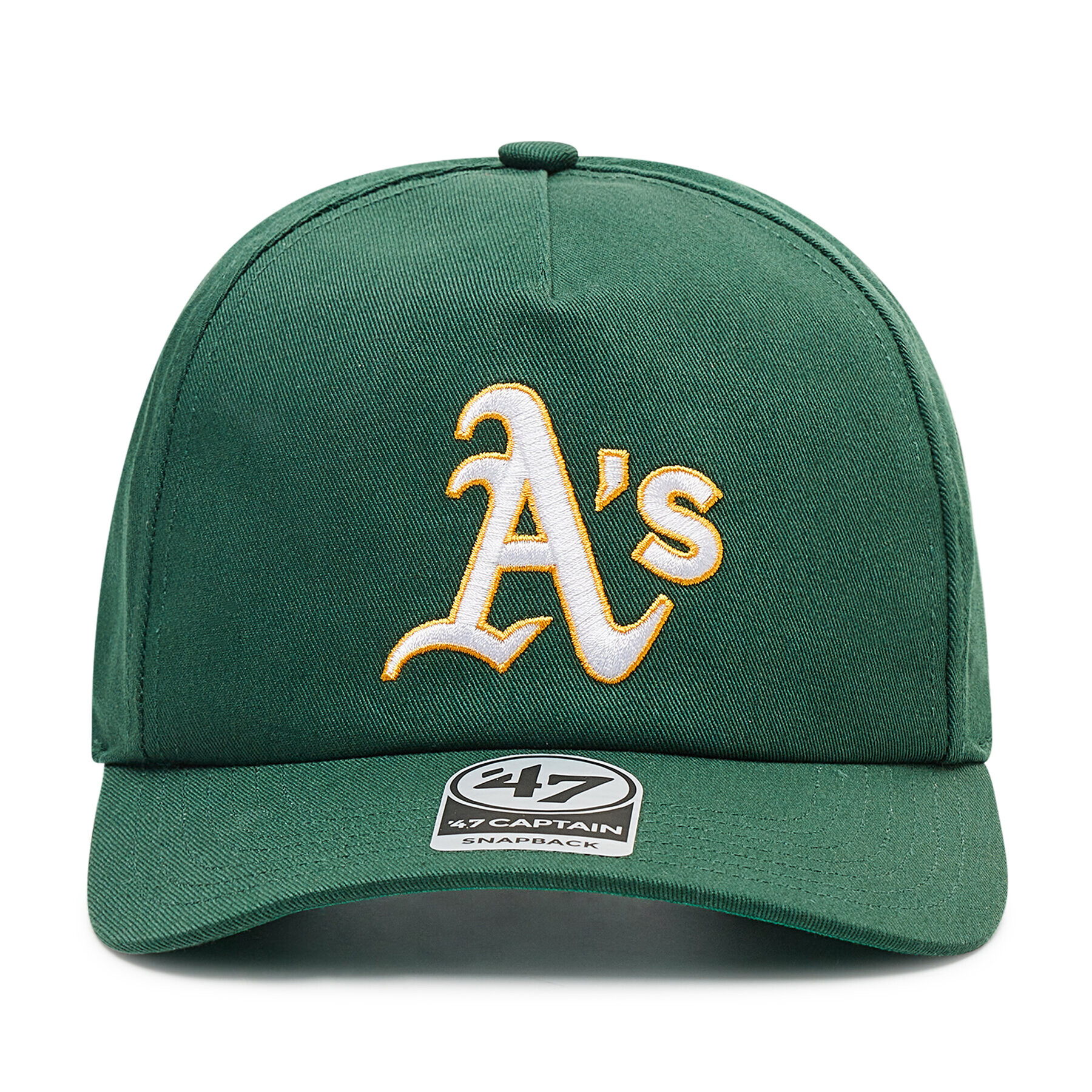 47 Brand Шапка с козирка Mlb Oakland Athletics Nantasket 47 Captain B-NTSKT18GWP-DG Зелен - Pepit.bg