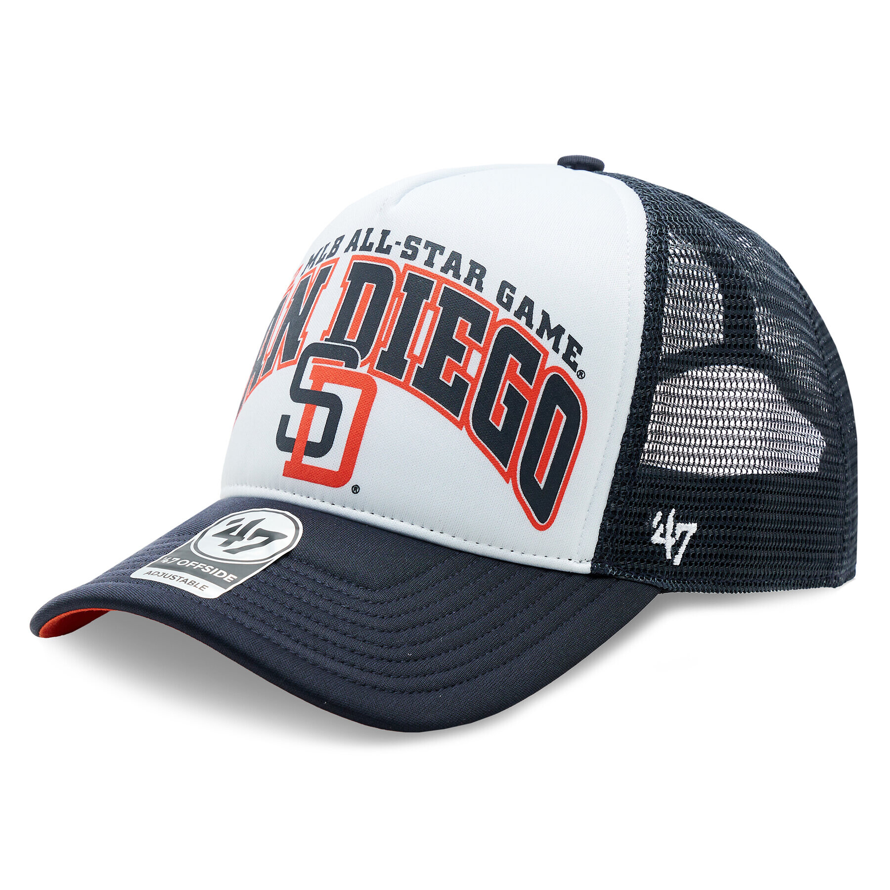 47 Brand Шапка с козирка MLB San Diego Padres Foam Champ '47 Offside DT BAS-FOAMC921KPP-NY92 Тъмносин - Pepit.bg