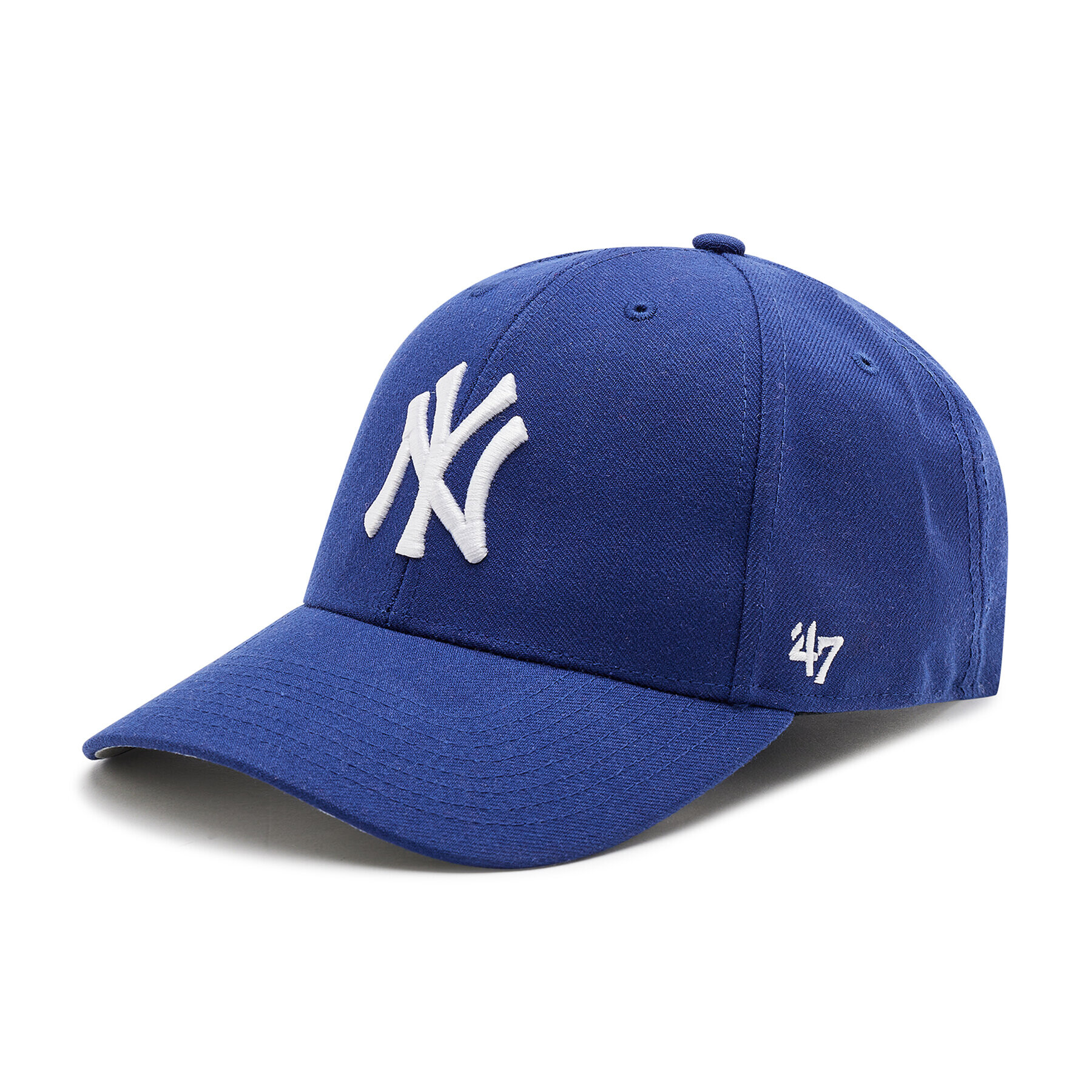 47 Brand Шапка с козирка New York Yankees B-MVP17WBV-DL Тъмносин - Pepit.bg