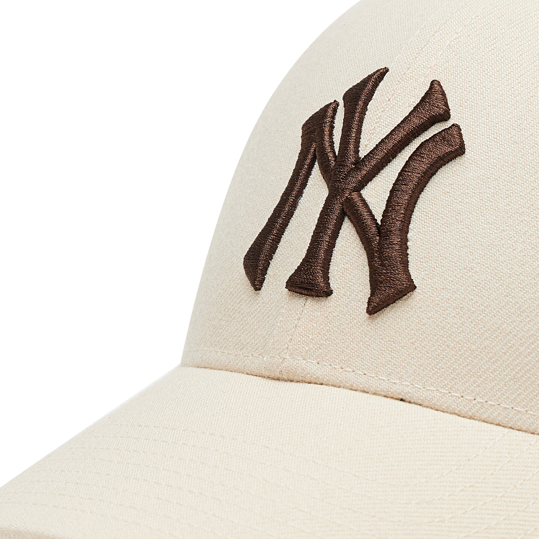 47 Brand Шапка с козирка New York Yankees B-MVPSP17WBP-NTV Бежов - Pepit.bg