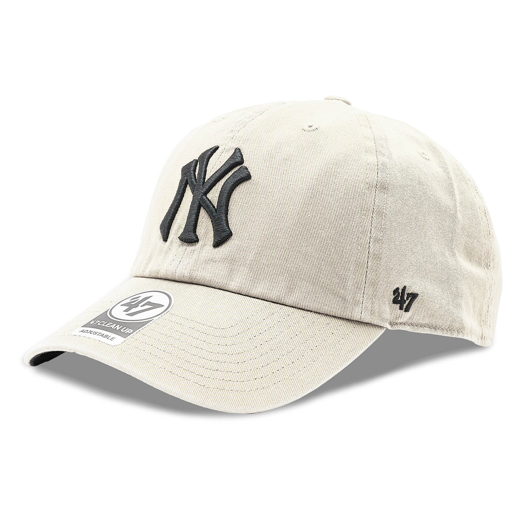 47 Brand Шапка с козирка New York Yankees B-MVPSP17WBP-NTX Бежов - Pepit.bg