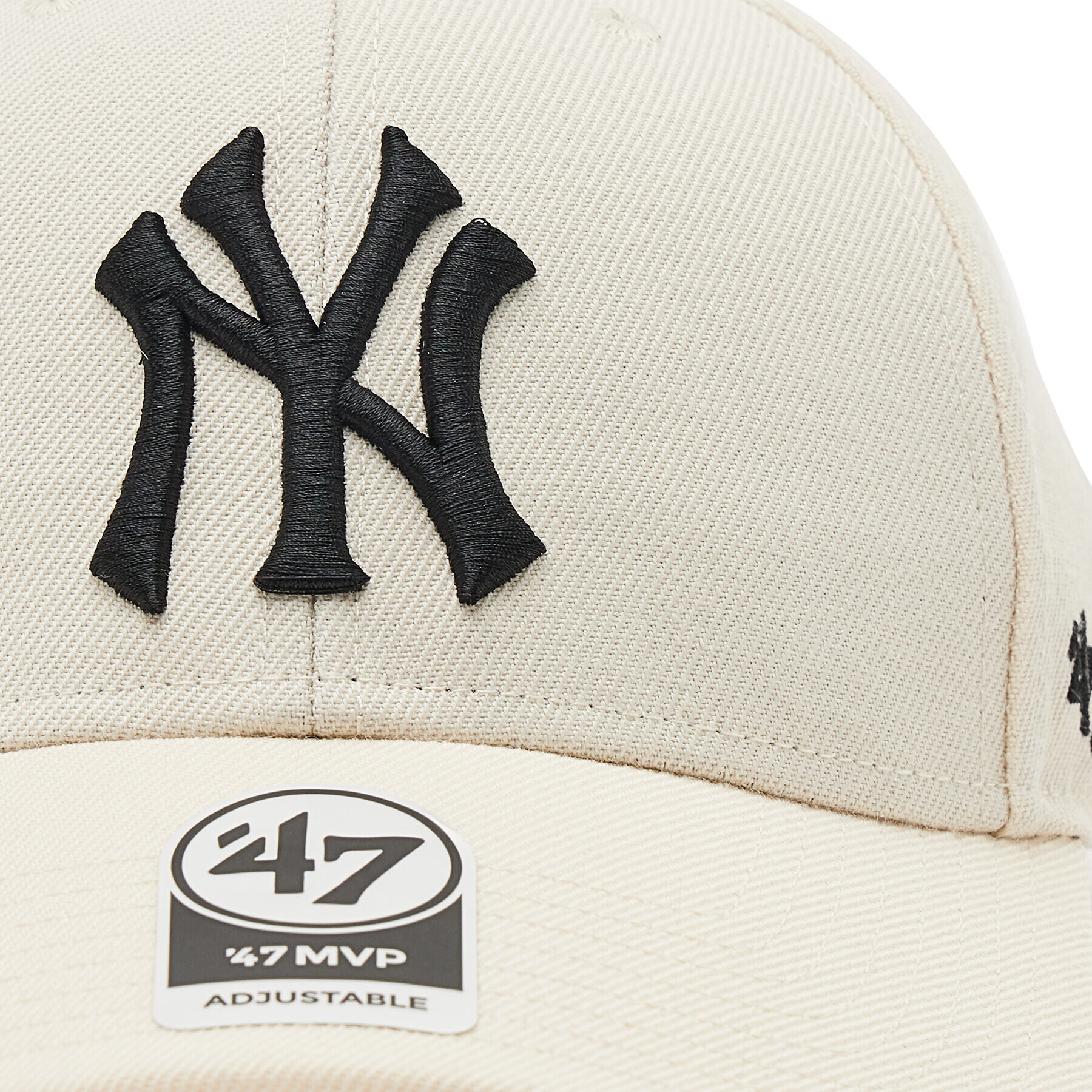 47 Brand Шапка с козирка New York Yankees B-MVPSP17WBP-NTX Бежов - Pepit.bg