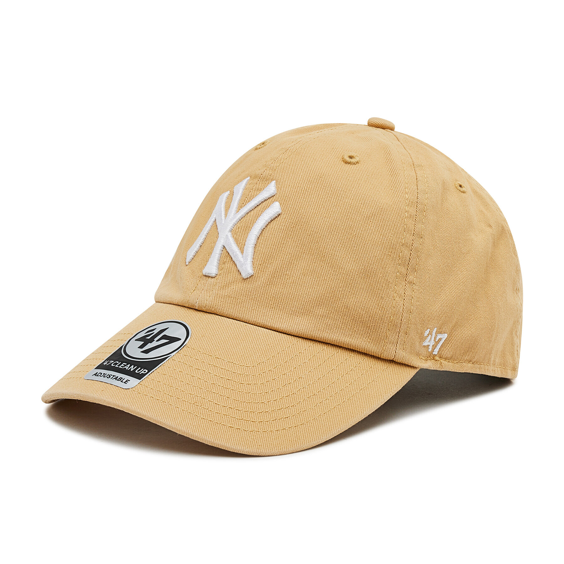 47 Brand Шапка с козирка New York Yankees Clean Up B-RGW17GWS-LT Кафяв - Pepit.bg