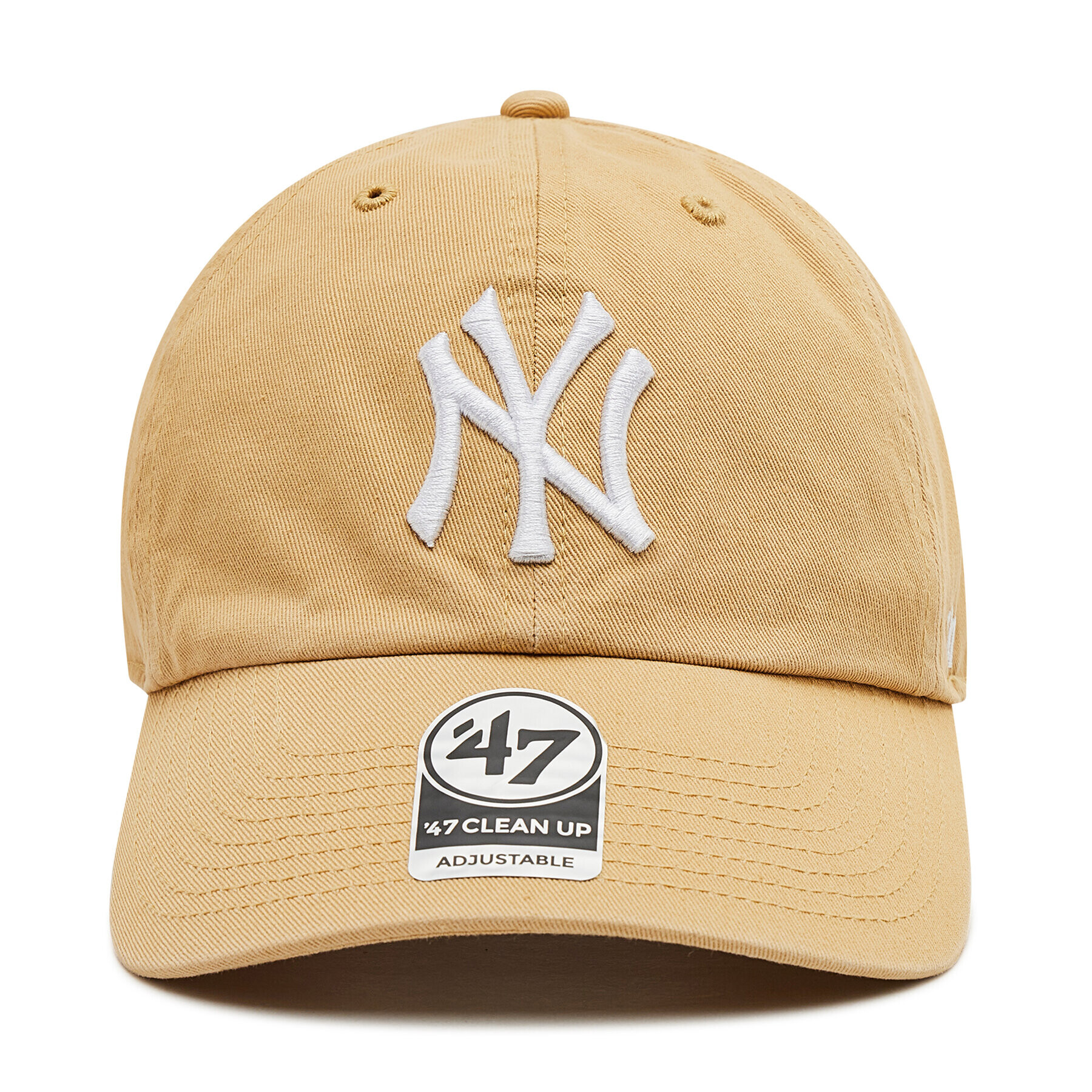 47 Brand Шапка с козирка New York Yankees Clean Up B-RGW17GWS-LT Кафяв - Pepit.bg