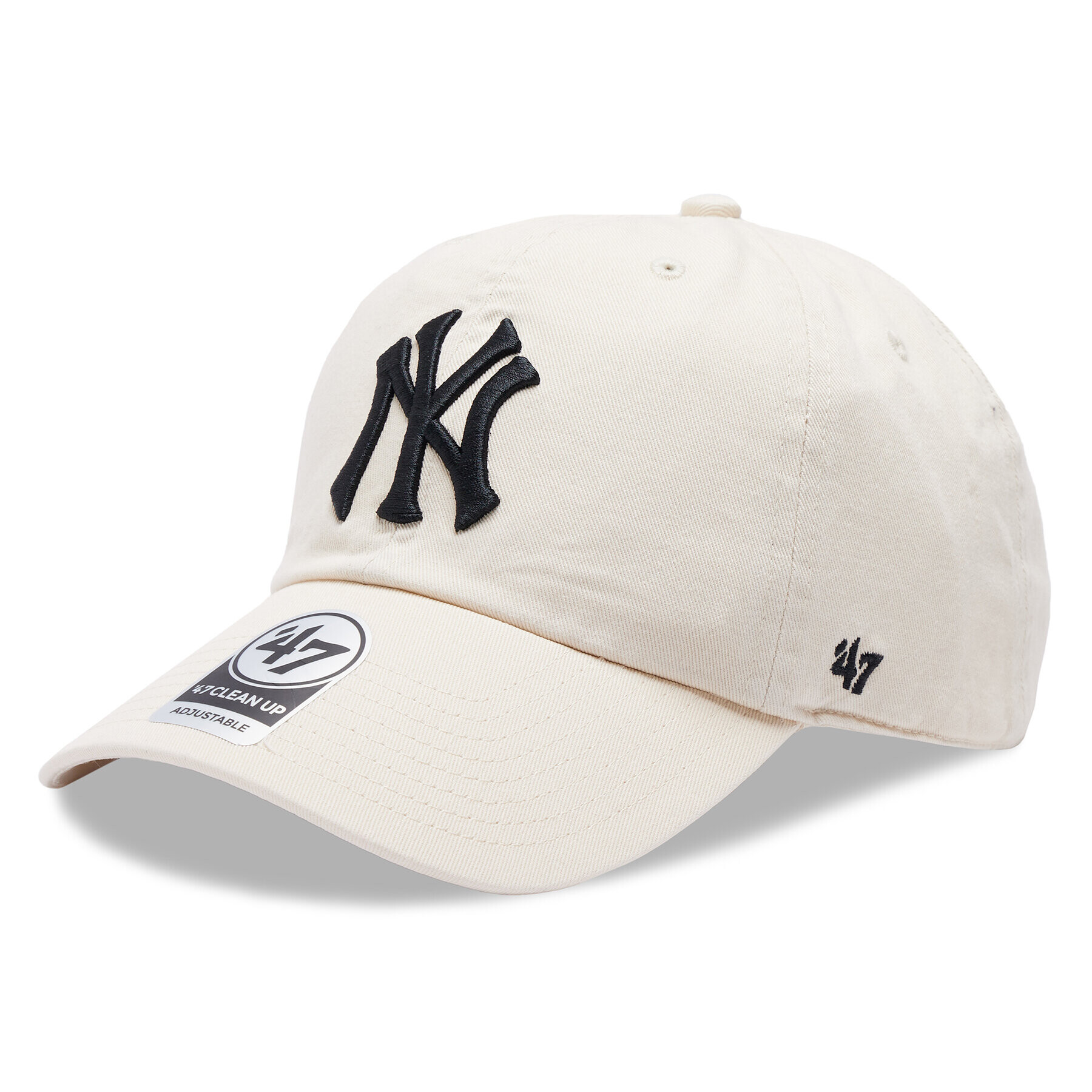 47 Brand Шапка с козирка New York Yankees MLB Clean Up B-NLRGW17GWS Бежов - Pepit.bg