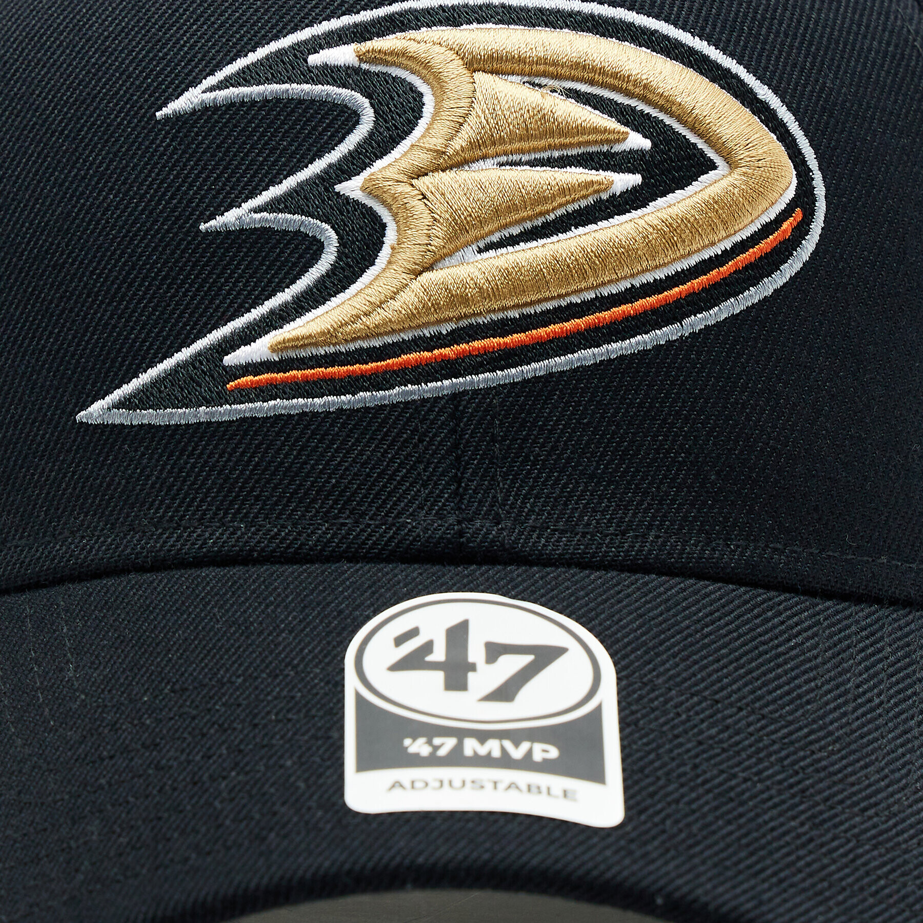 47 Brand Шапка с козирка NHL Anaheim Ducks '47 MVP H-MVP25WBV-BKC Черен - Pepit.bg