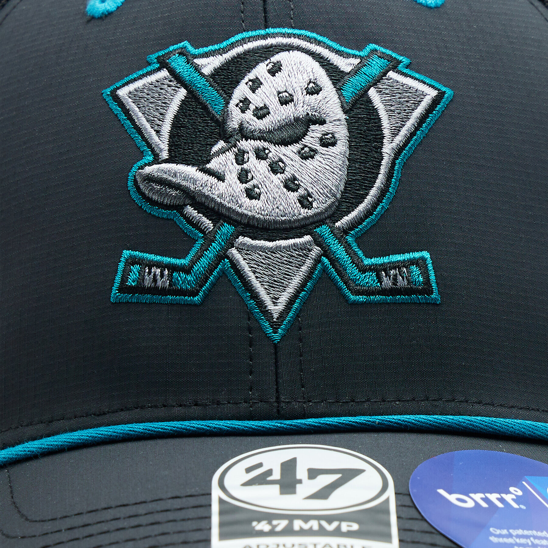 47 Brand Шапка с козирка NHL Anaheim Ducks brrr Mesh Pop '47 MVP H-BRPOP25BBP-BK Черен - Pepit.bg