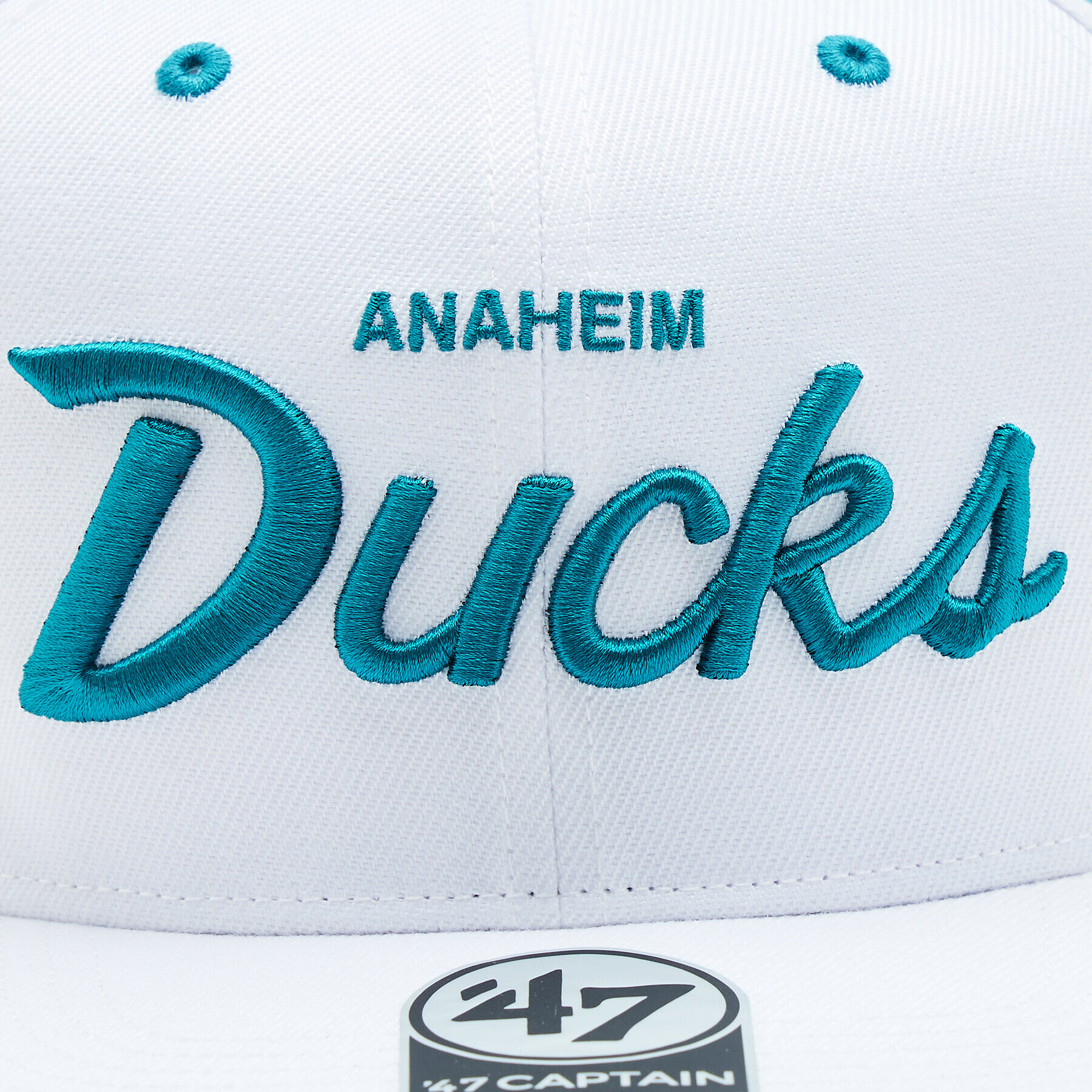 47 Brand Шапка с козирка NHL Anaheim Ducks Crosstown Pop '47 CAPTAIN H-CRSPP25WBP-WH Бял - Pepit.bg