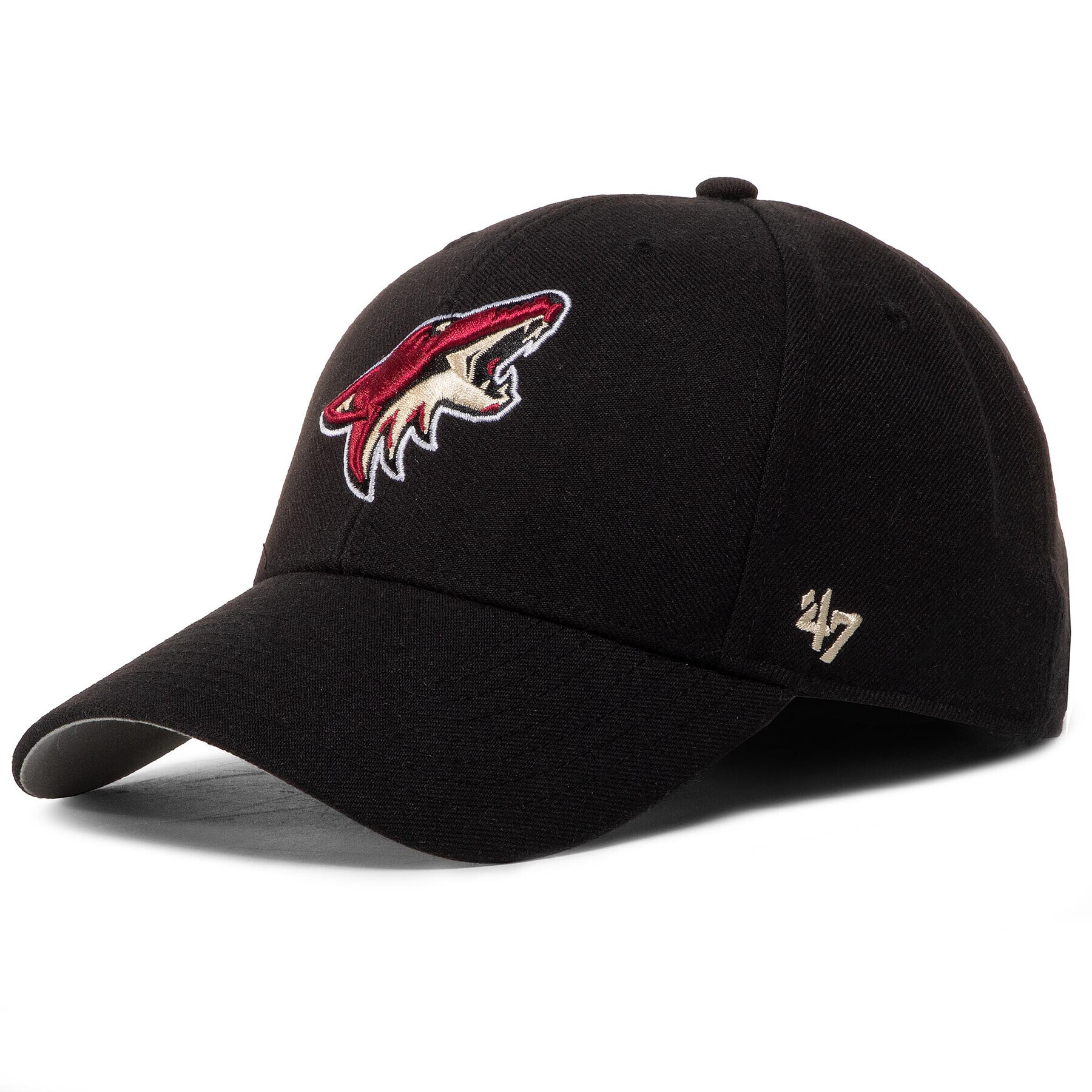 47 Brand Шапка с козирка Nhl Arizona Coyotes '47 Mvp H-MVP21WBV-BK Черен - Pepit.bg