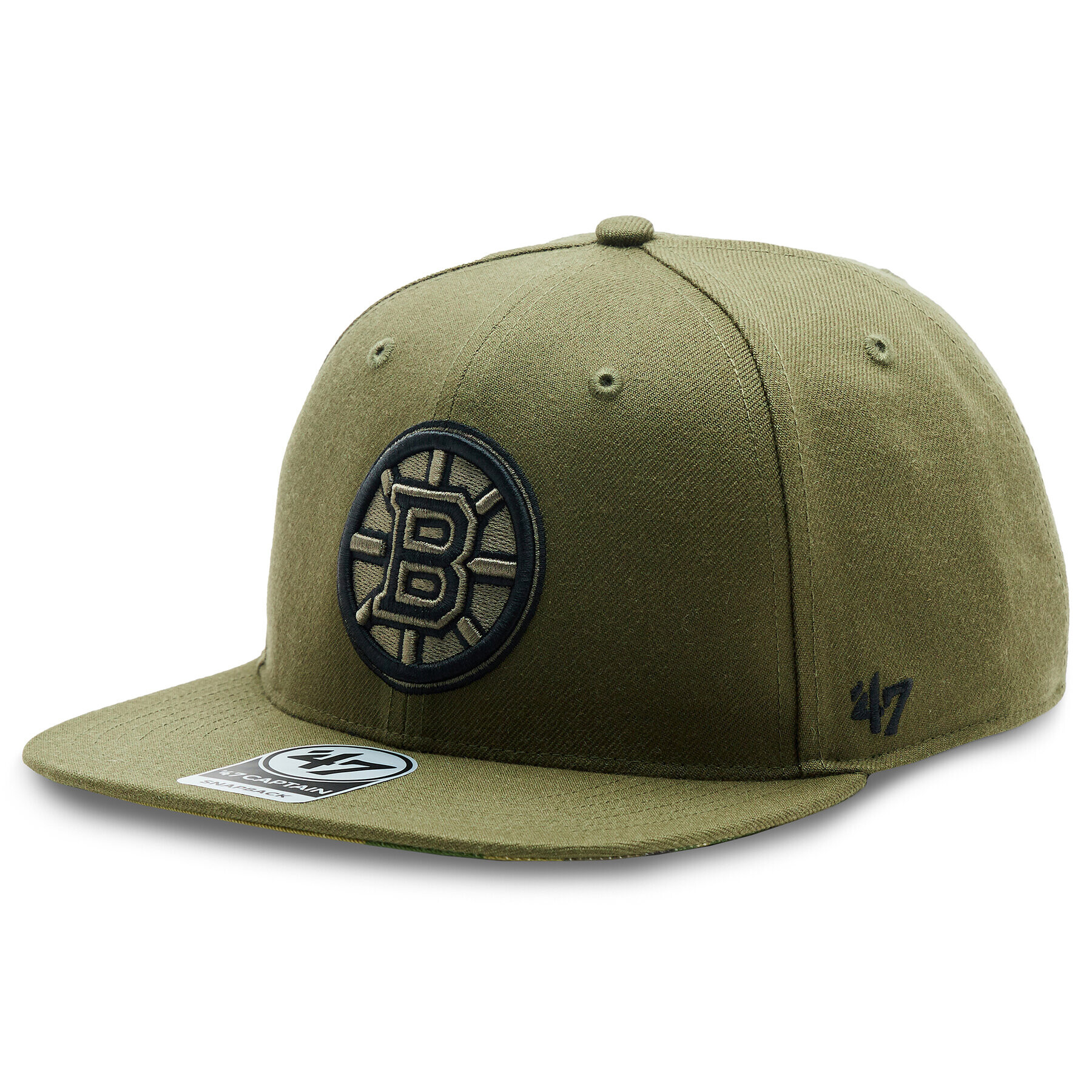 47 Brand Шапка с козирка NHL Boston Bruins Ballpark Camo '47 CAPTAIN H-BCAMO01WBP-SWA Зелен - Pepit.bg